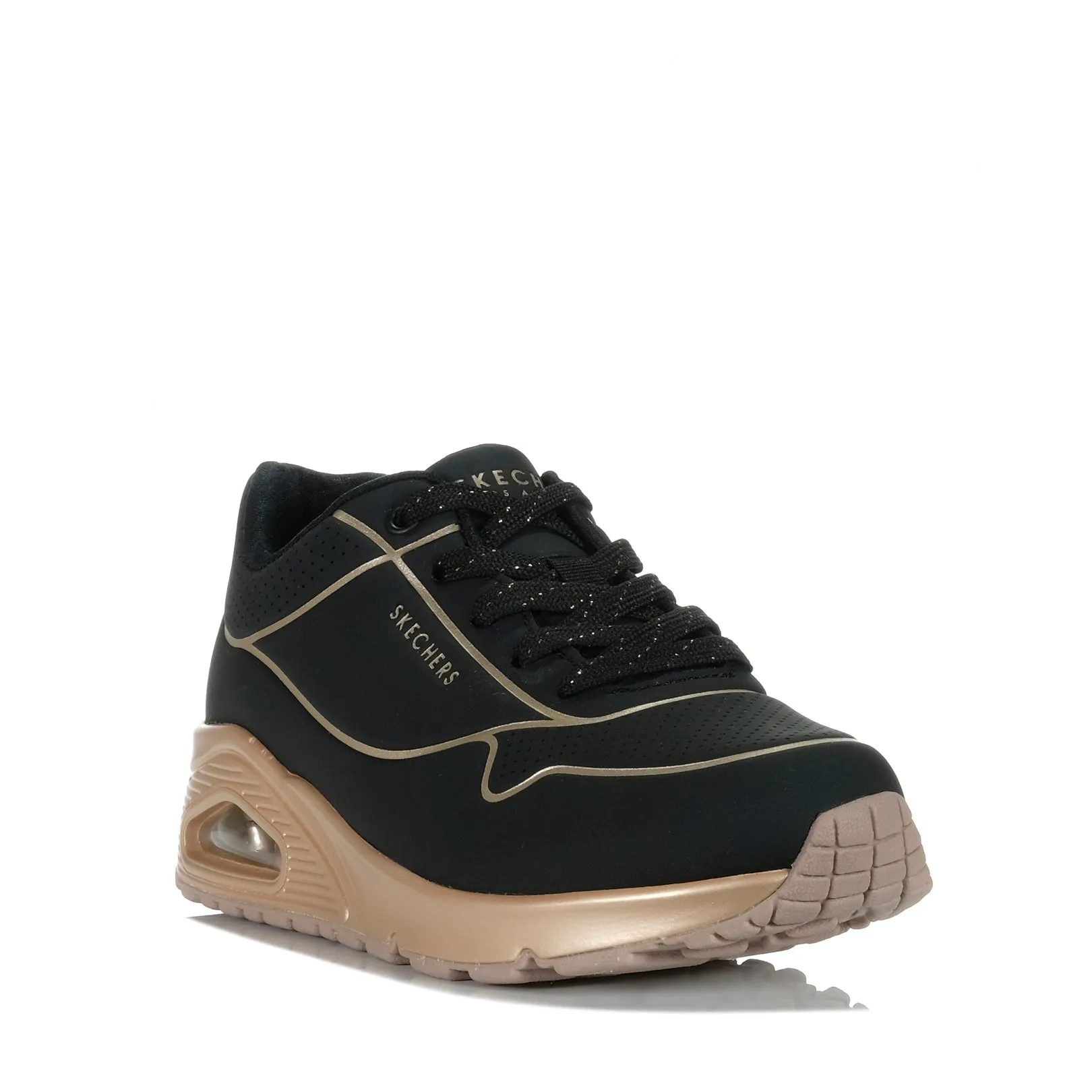 Skechers Uno - Talons Cool 177087 Noir/Or Rose