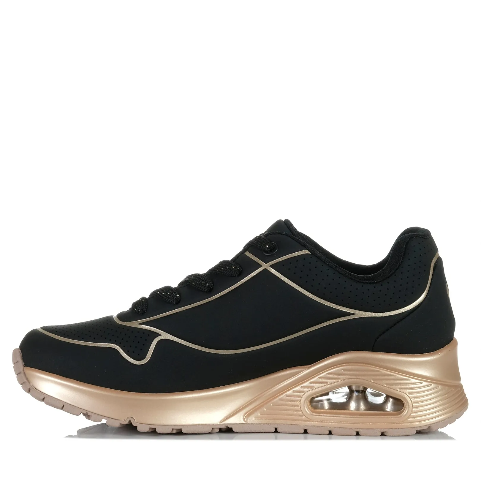 Skechers Uno - Talons Cool 177087 Noir/Or Rose