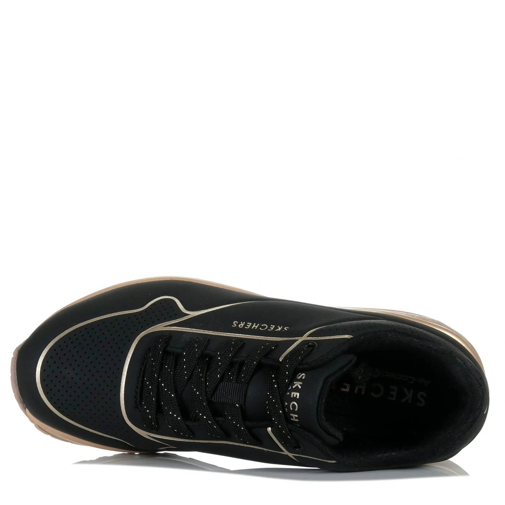 Skechers Uno - Talons Cool 177087 Noir/Or Rose