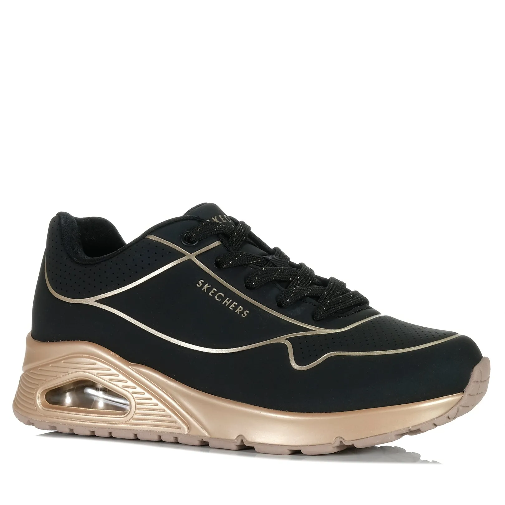 Skechers Uno - Talons Cool 177087 Noir/Or Rose