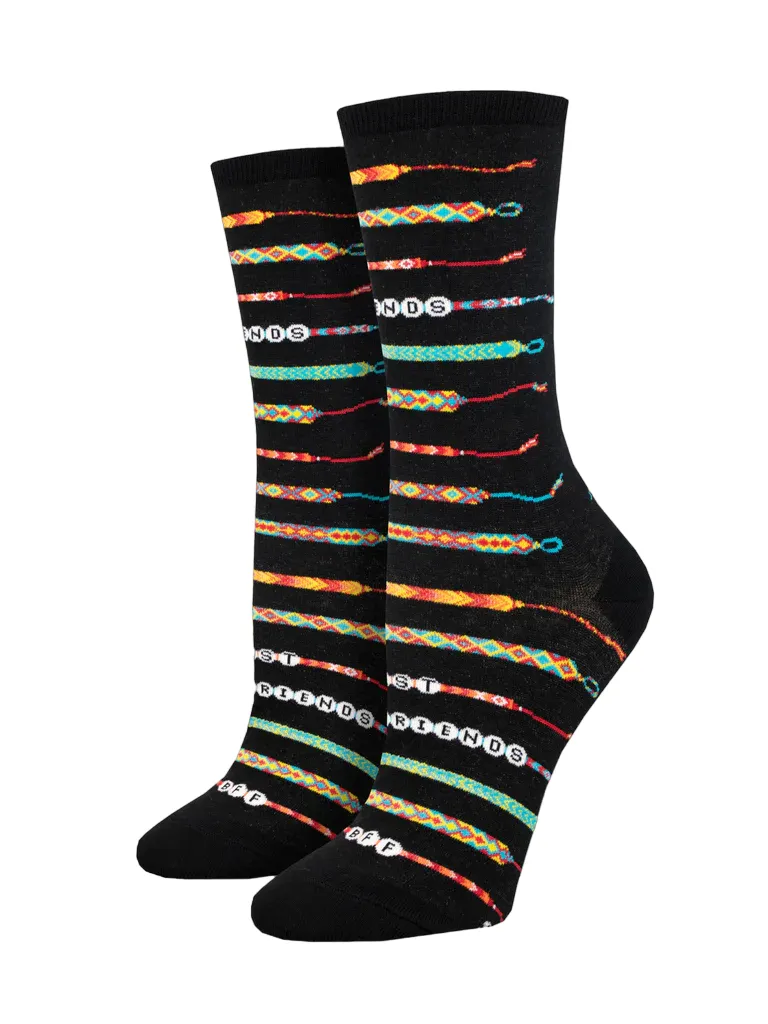 Socksmith Chaussettes Bracelet d'Amitié - Noir