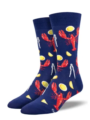 Socksmith Socks Lobster Dinner - Navy
