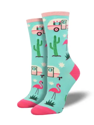 Socksmith Socks Retro Camper - Mint