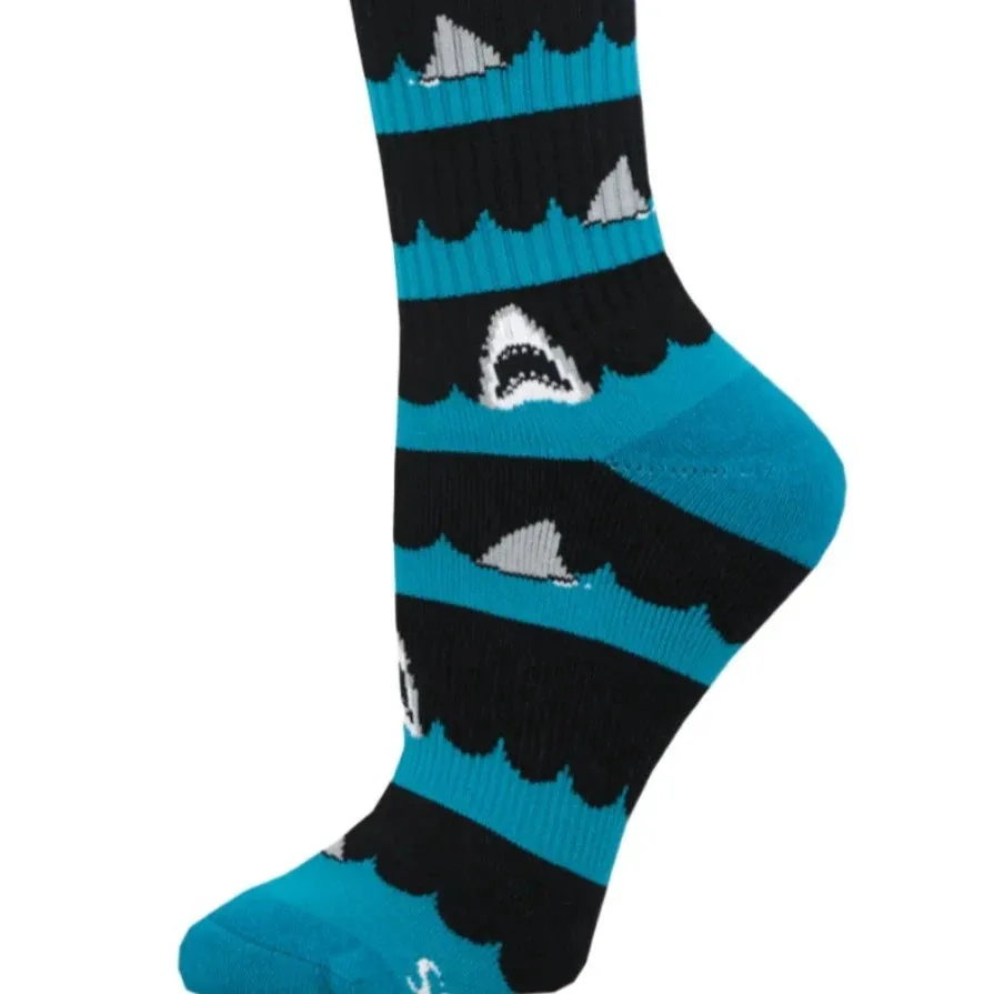 Socksmith Chaussettes Appât de Requin - Noir