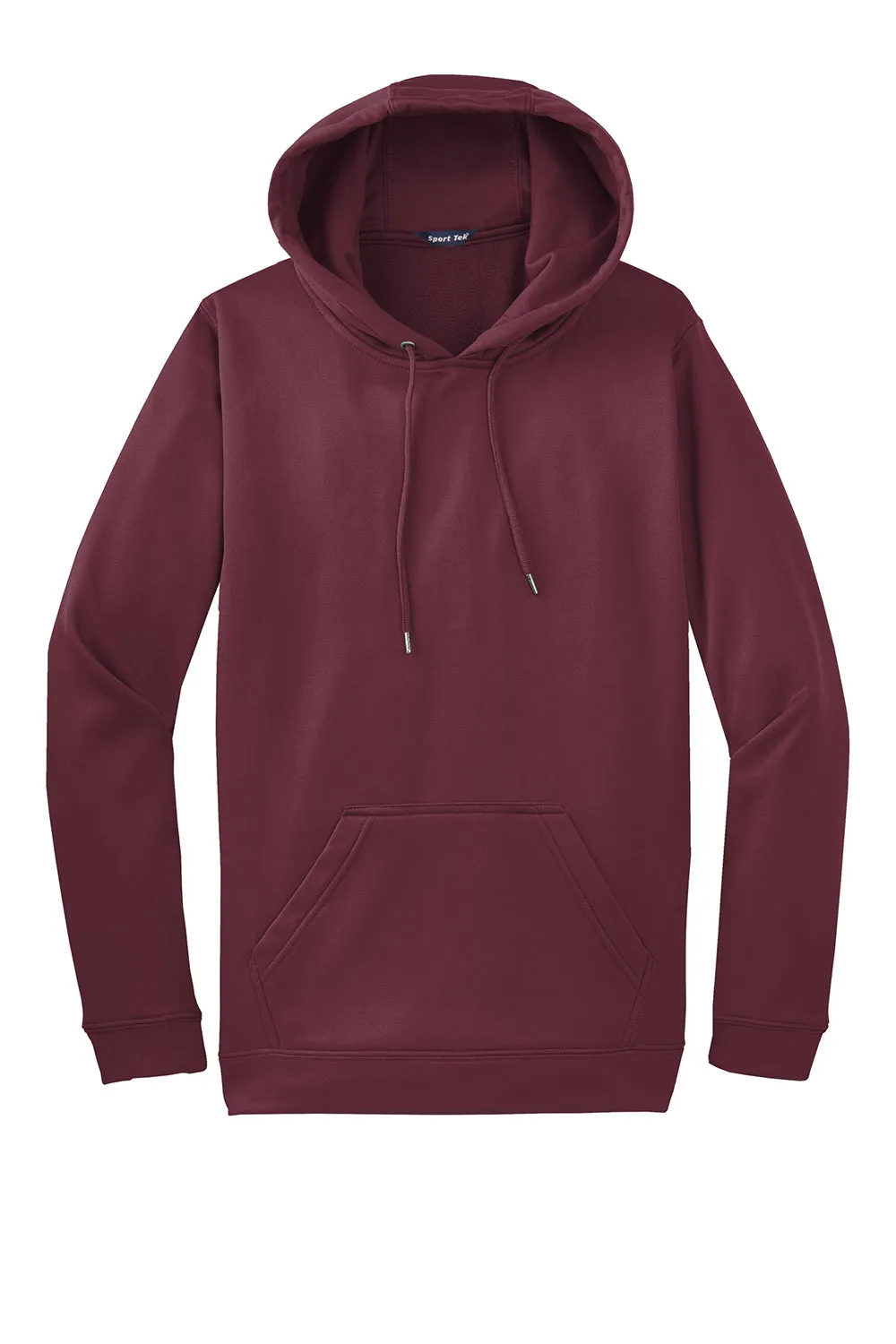 Sport-Tek Sweat à capuche pour homme en polaire respirante avec poche kangourou - Marron
