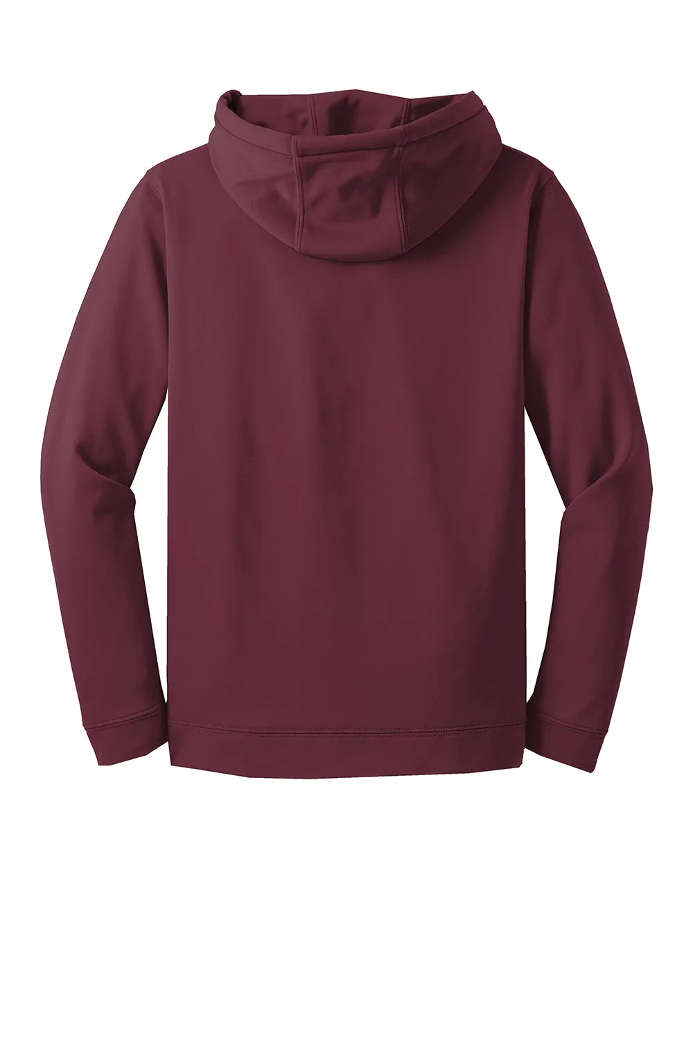 Sport-Tek Sweat à capuche pour homme en polaire respirante avec poche kangourou - Marron