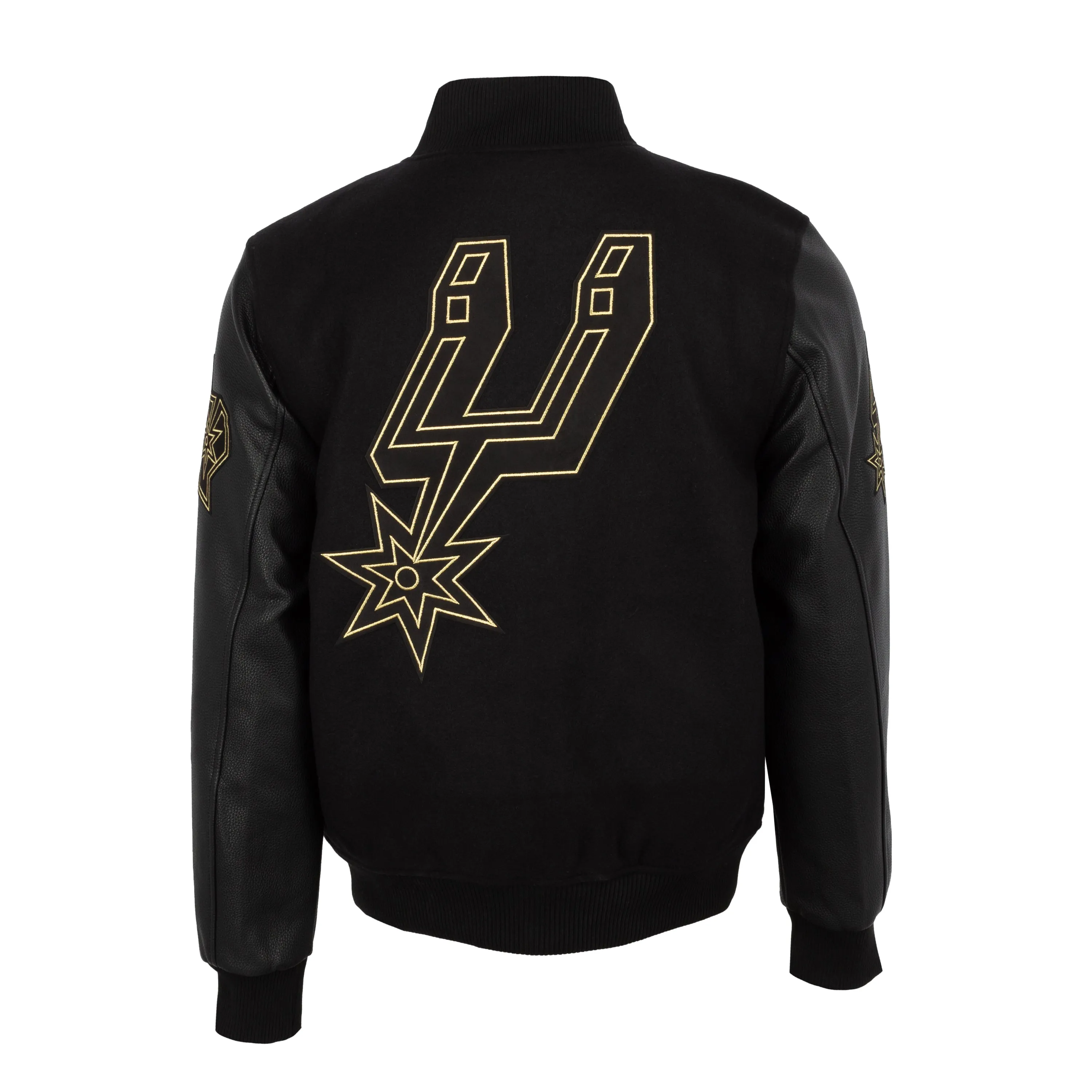 Veste de sport Spurs Noir Or - Vêtements pour Homme_Pro-Standard