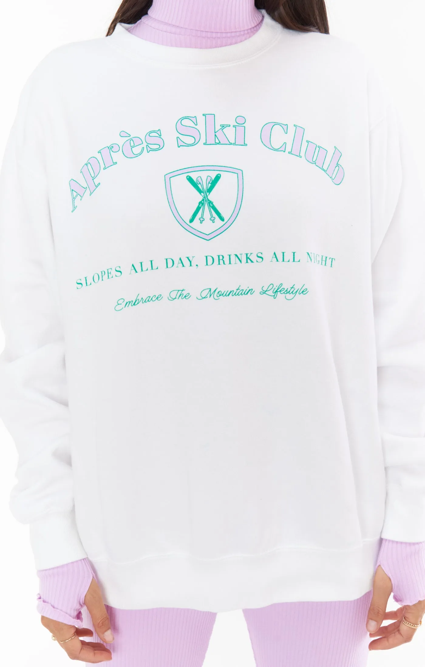 Pull Stanley ~ Graphique du Club de Ski Apres