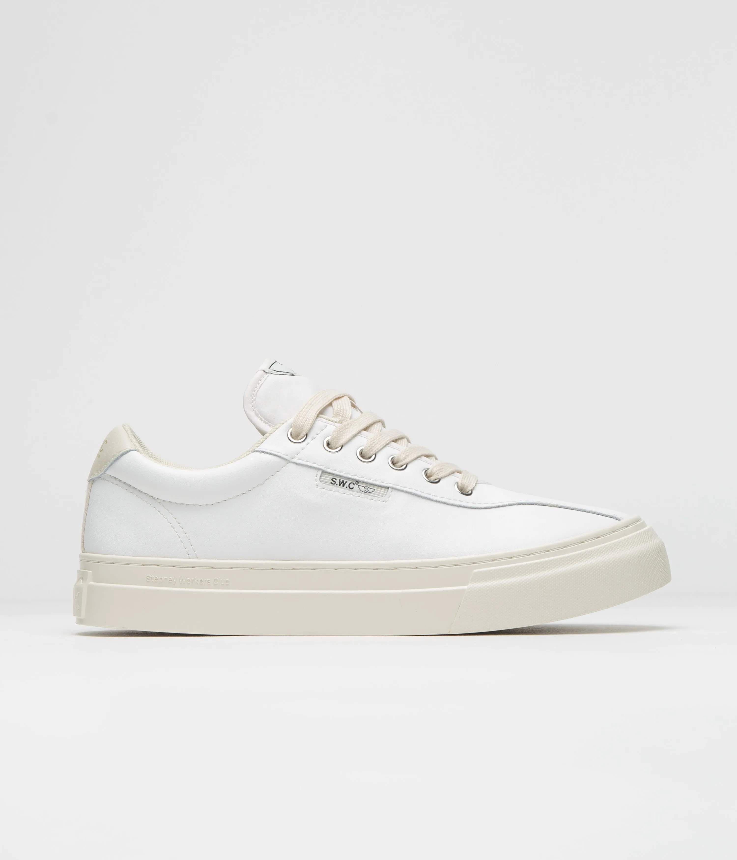 Chaussures Stepney Workers Club Dellow 02 Cup - Blanc Chaussures Stepney Workers Club