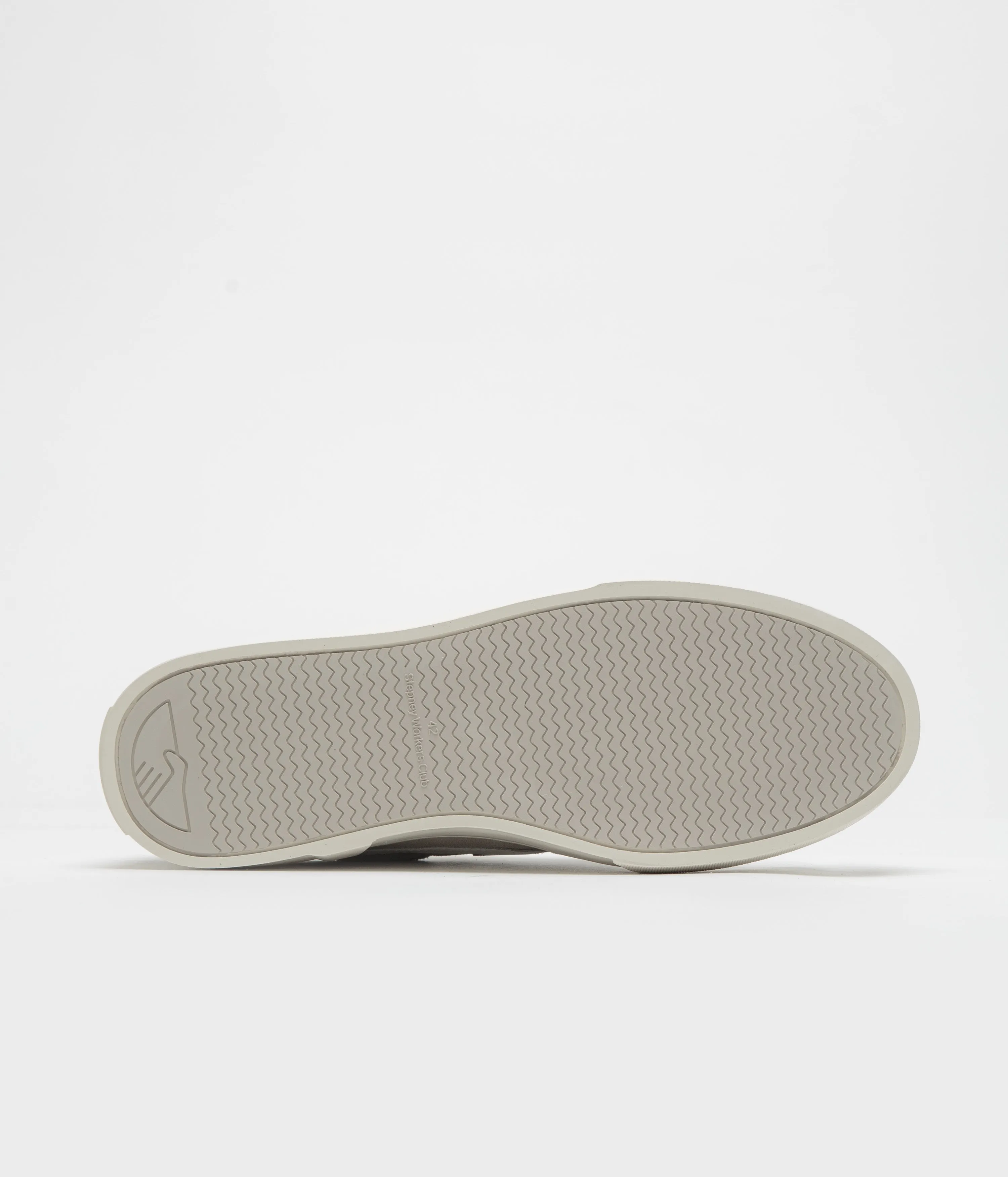 Chaussures Stepney Workers Club Dellow S-Strike Cup - Gris Clair / Blanc Chaussures Stepney Workers Club