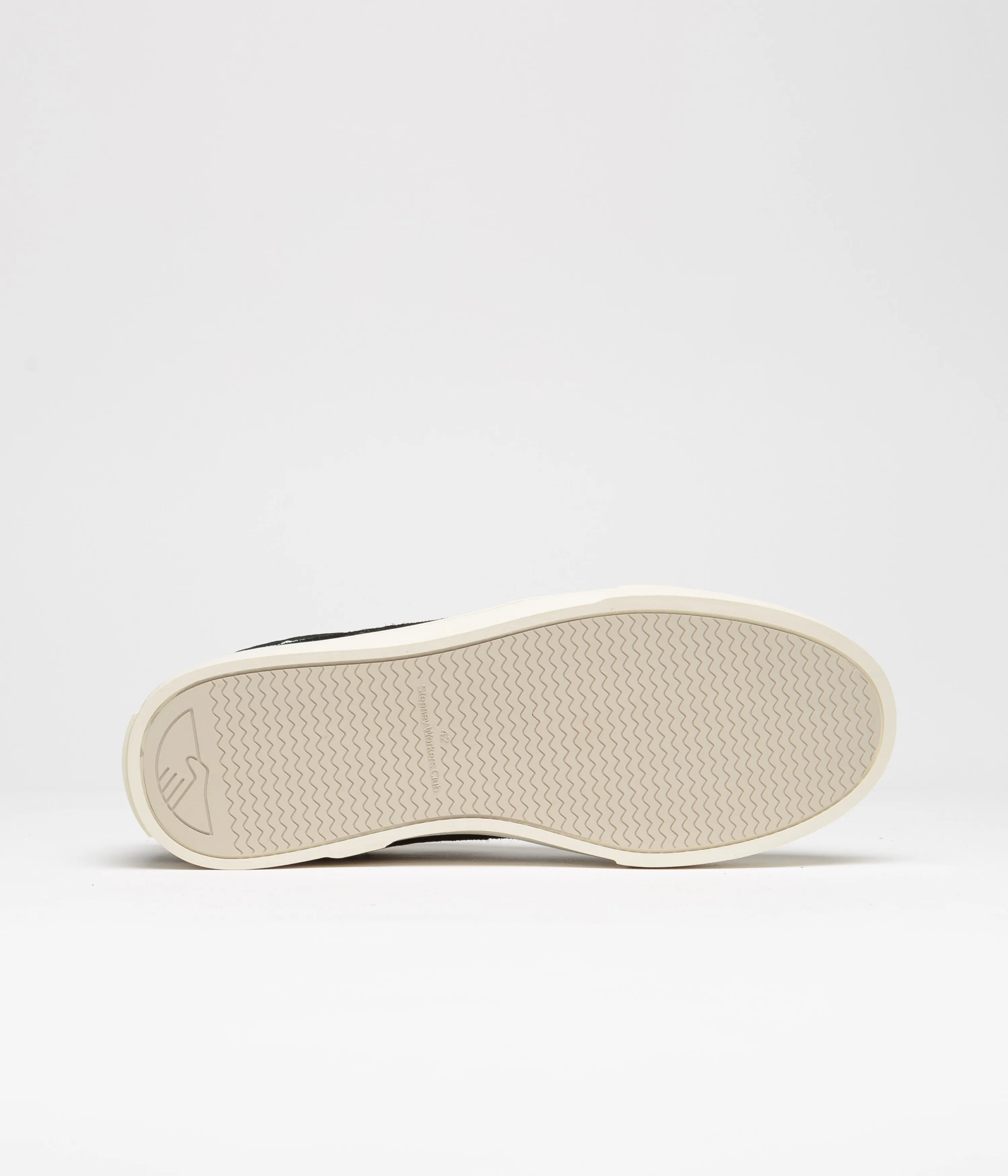 Stepney Workers Club Chaussures en daim Pearl S-Strike - Blanc / Noir Stepney Workers Club