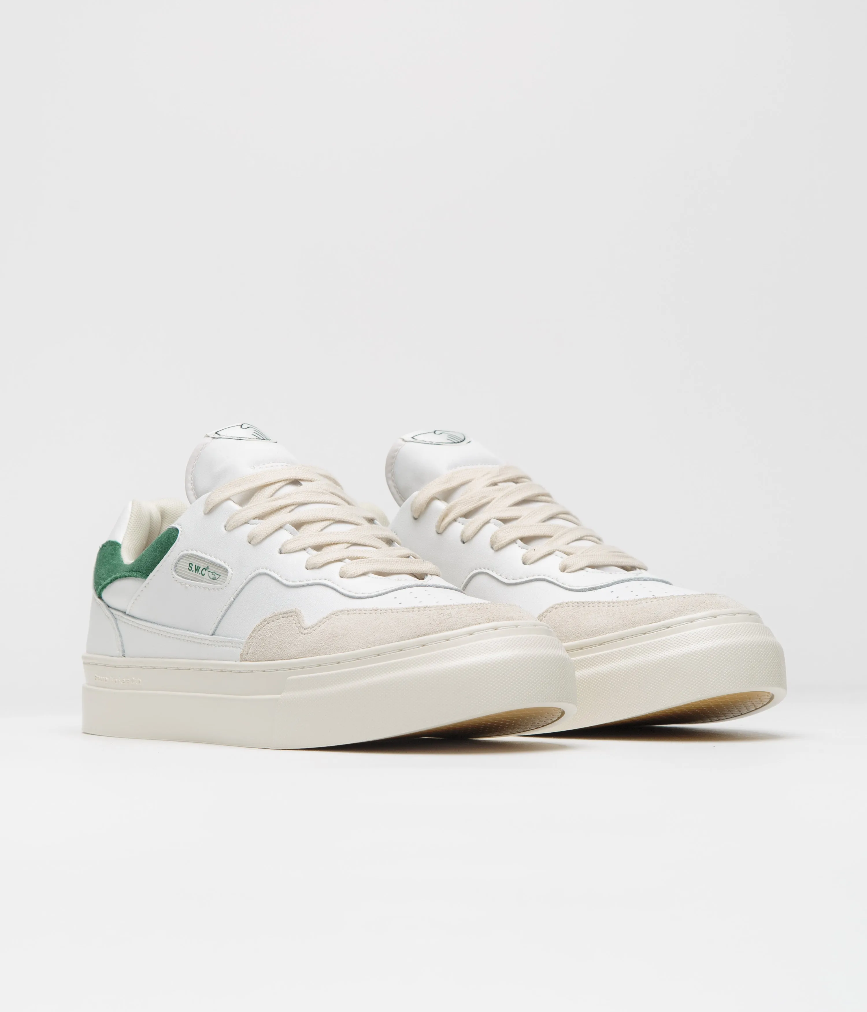 Chaussures Pearl Stepney Workers Club - Blanc / Vert Chaussures Stepney Workers Club