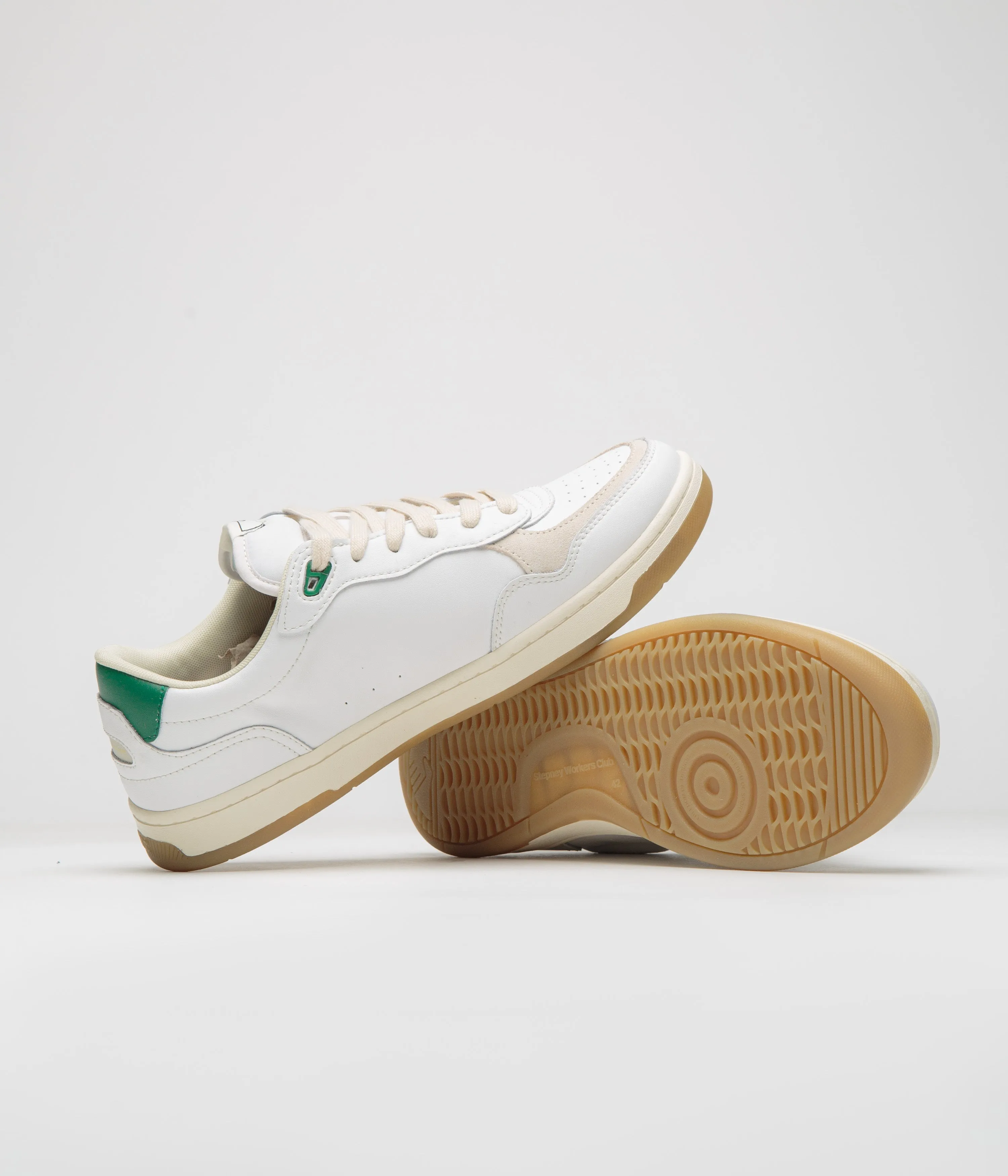 Chaussures Stepney Workers Club Pro Cup 01 - Blanc / Vert Chaussures Stepney Workers Club