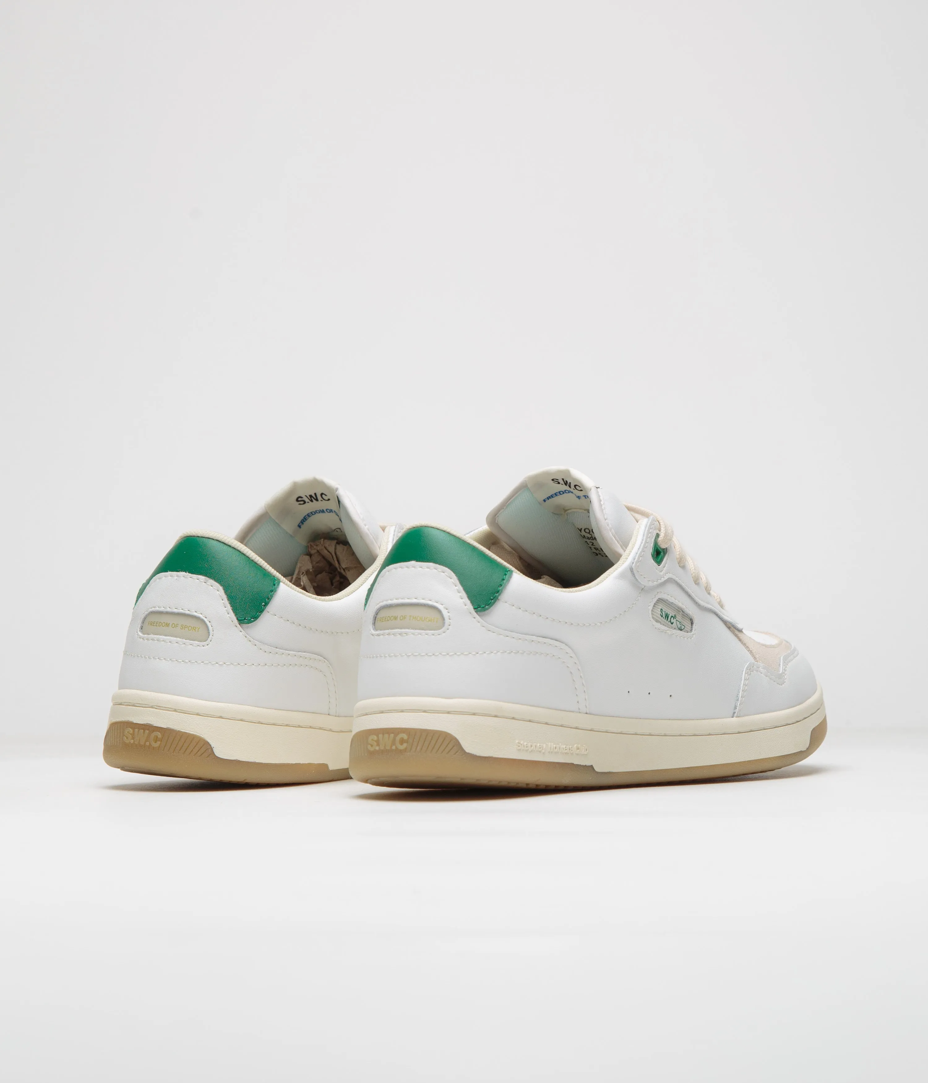 Chaussures Stepney Workers Club Pro Cup 01 - Blanc / Vert Chaussures Stepney Workers Club