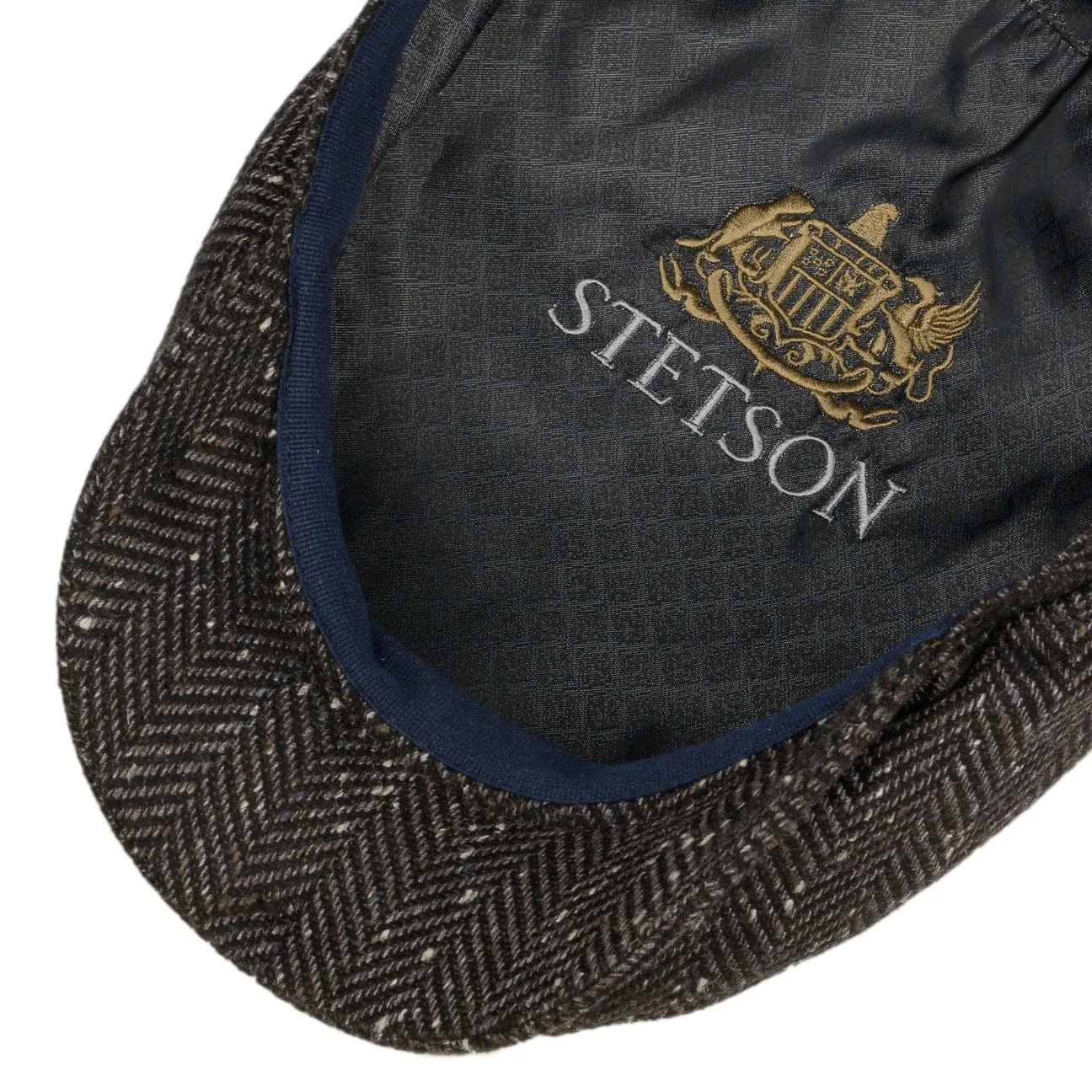Accessoires Stetson Points Lumineux Bonnet Plat en Cachemire par Stetson