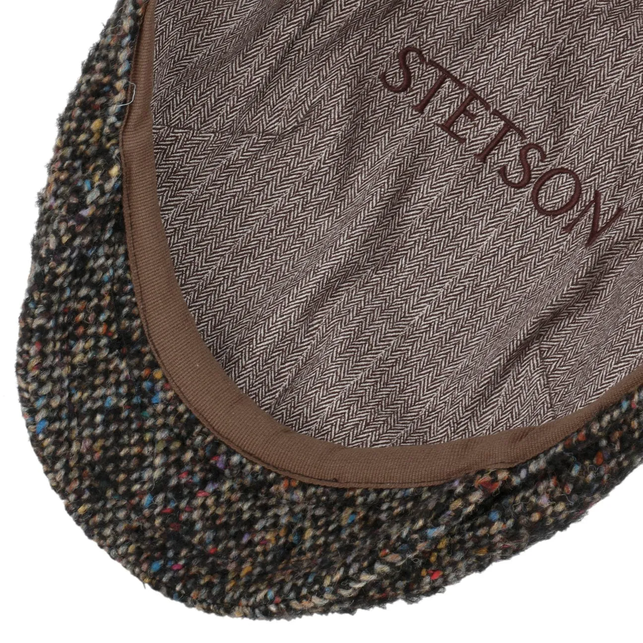 Casquette plate Stetson Accessories à pois colorés par Stetson