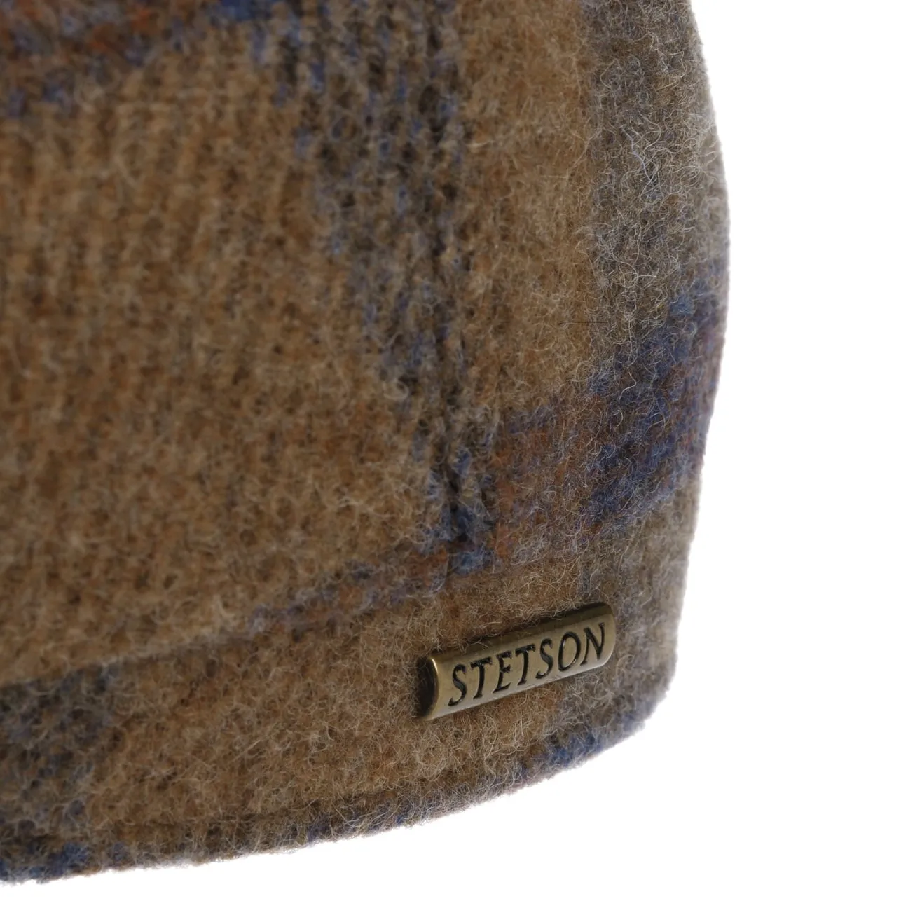 Accessoires Stetson - Casquette plate en laine à carreaux Hatteras Ankeny par Stetson