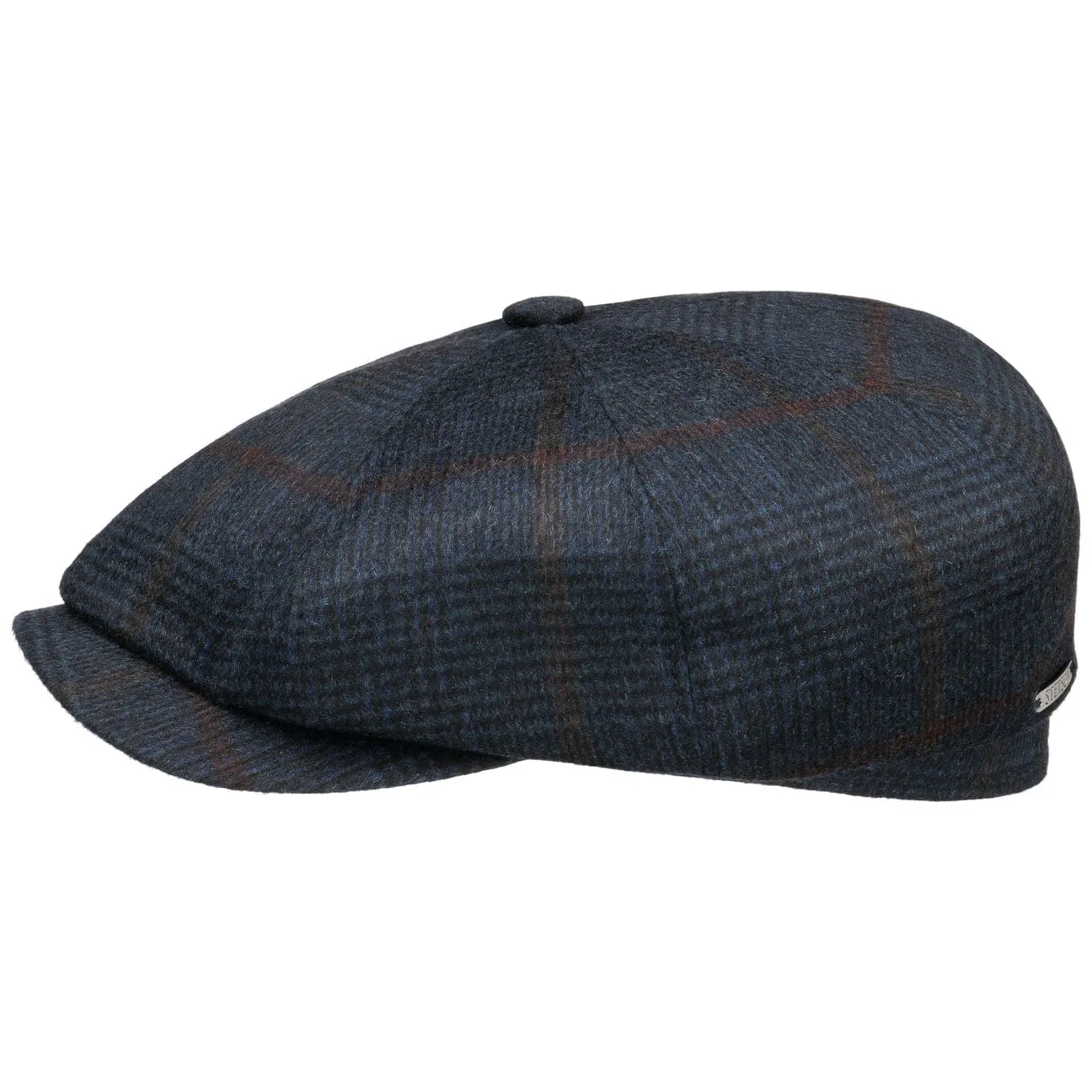 Accessoires Stetson - Casquette Hatteras en Cachemire à Carreaux par Stetson