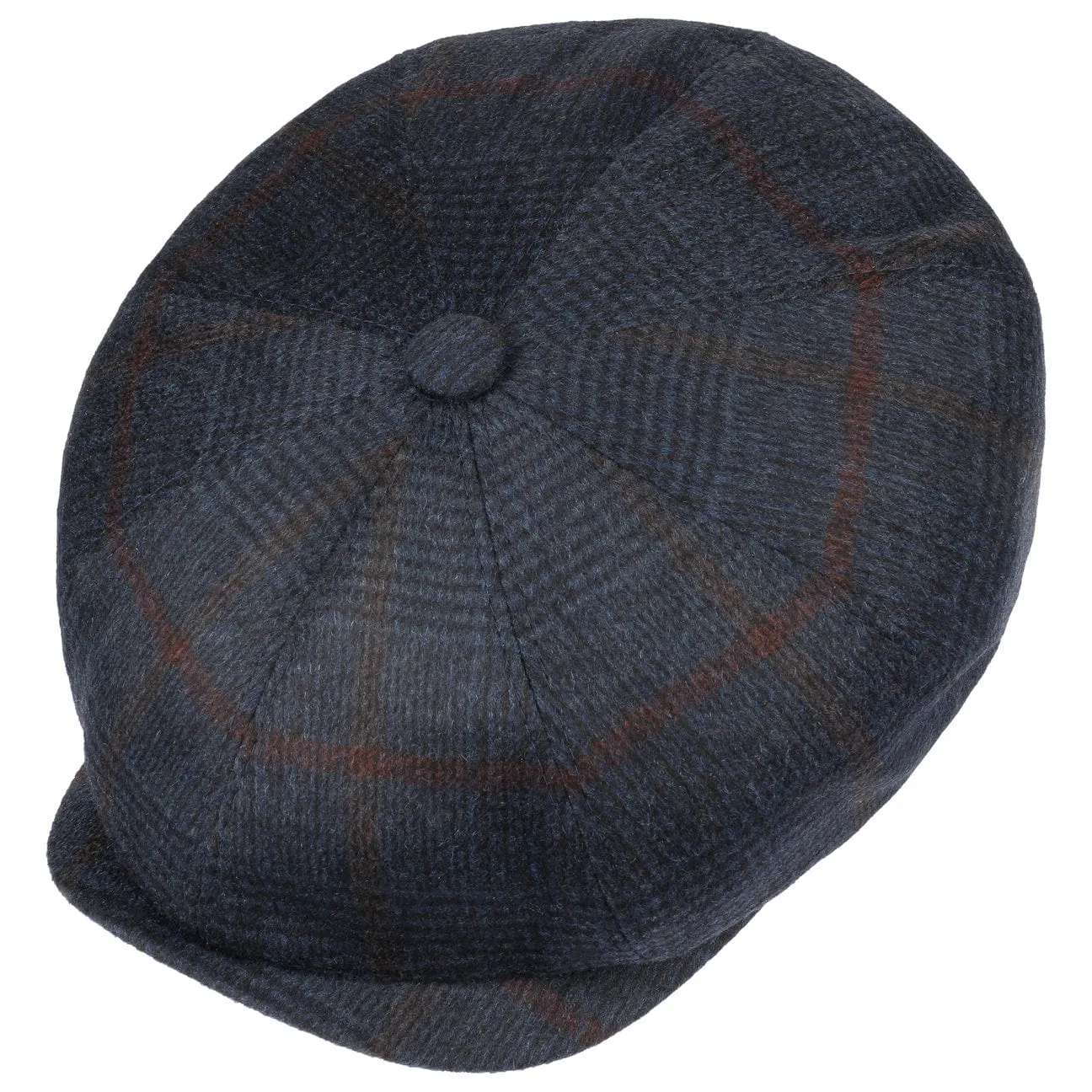 Accessoires Stetson - Casquette Hatteras en Cachemire à Carreaux par Stetson