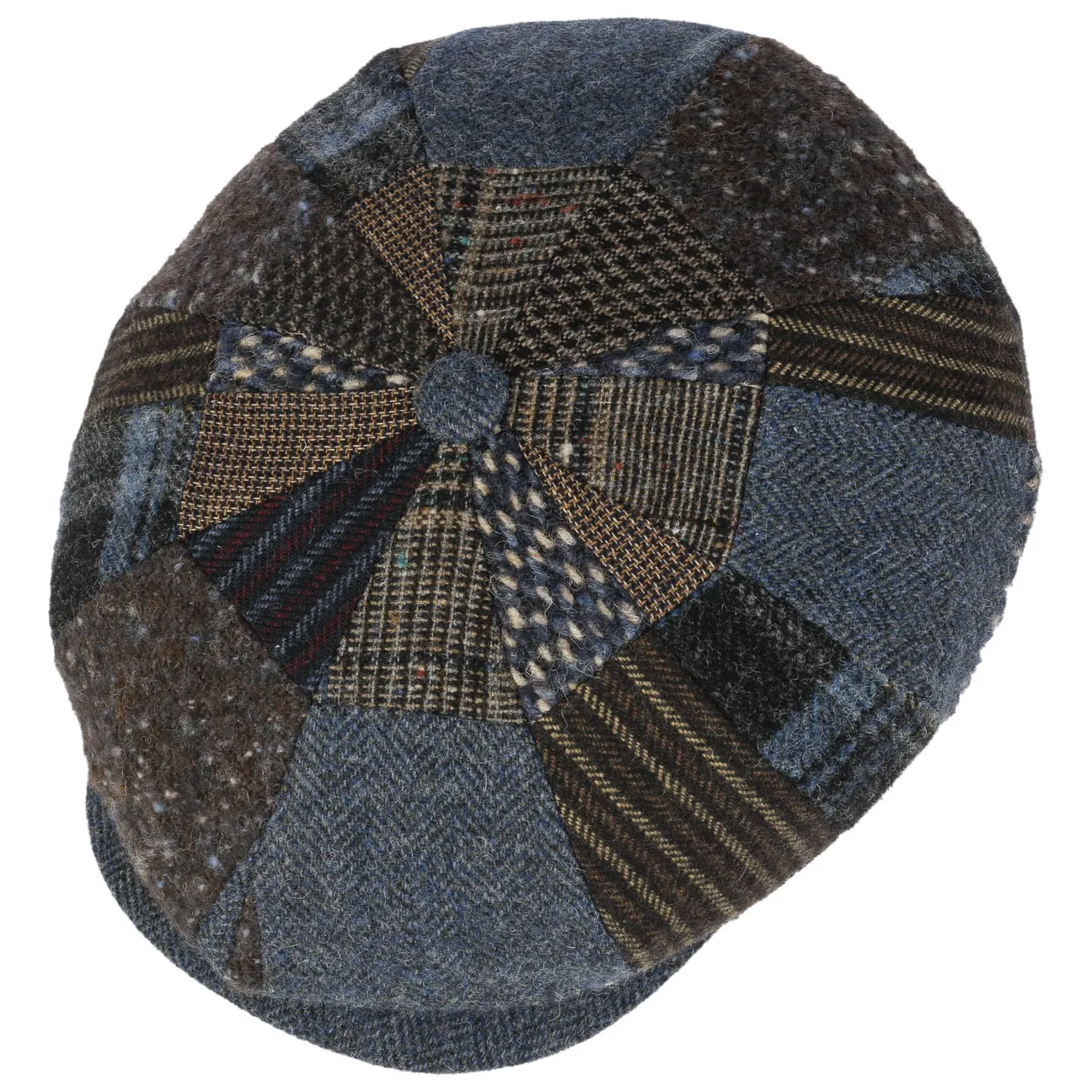 Accessoires Stetson Casquette Newsboy Classique Patchwork Hatteras par Stetson