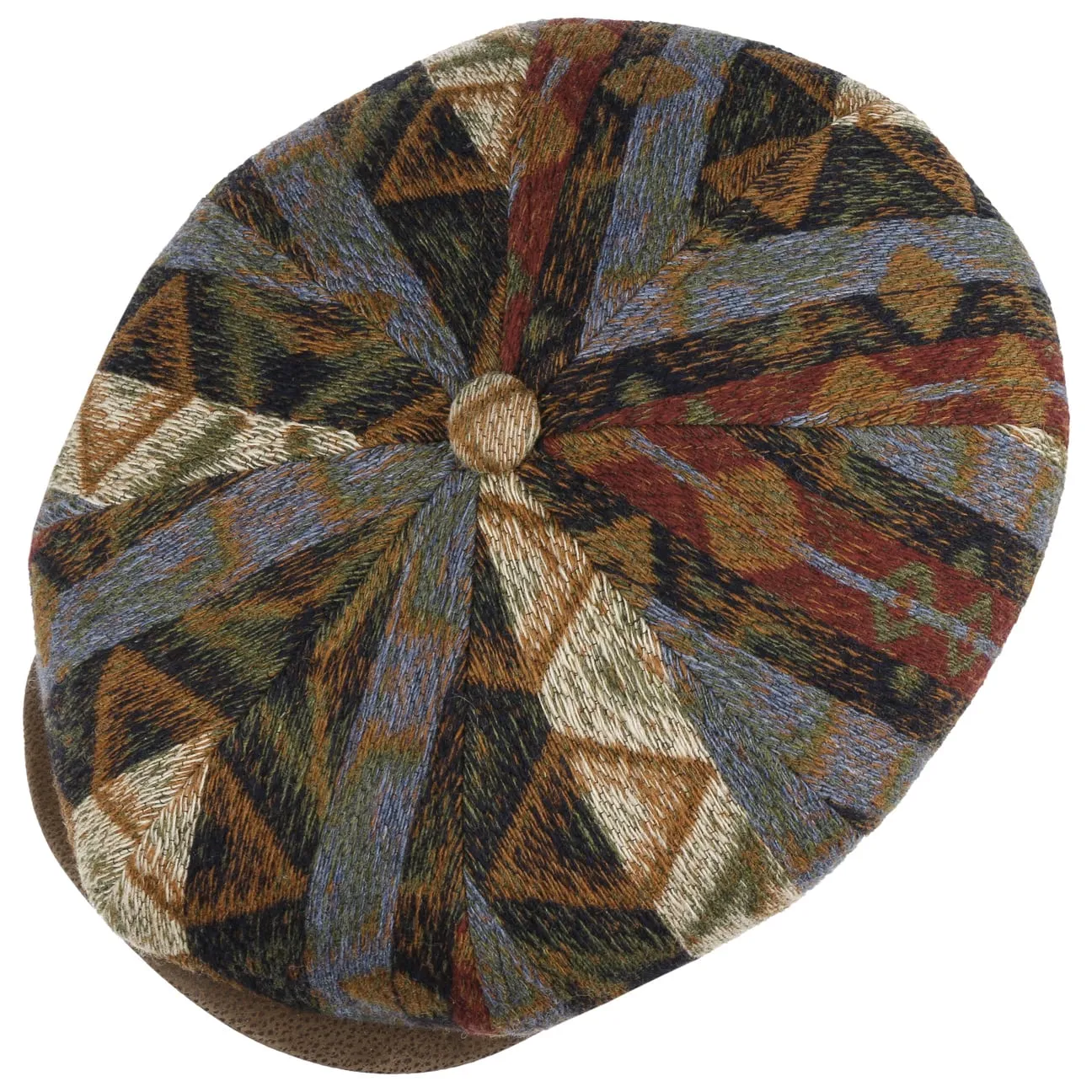 Accessoires Stetson Casquette Newsboy Ethnique Jacquard Hatteras par Stetson
