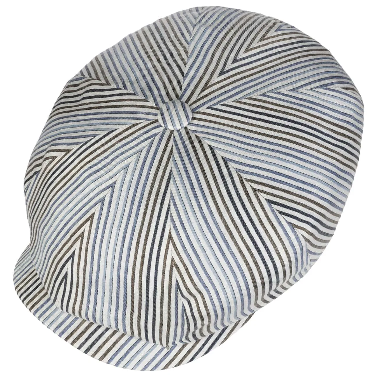 Accessoires Stetson Casquette Plate Hatteras Fresh Stripes par Stetson