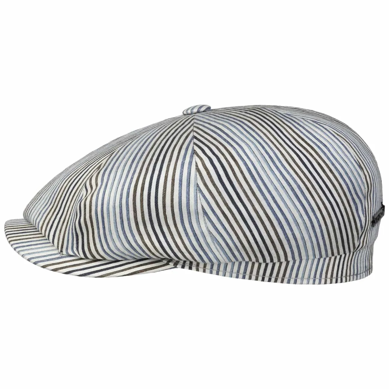 Accessoires Stetson Casquette Plate Hatteras Fresh Stripes par Stetson