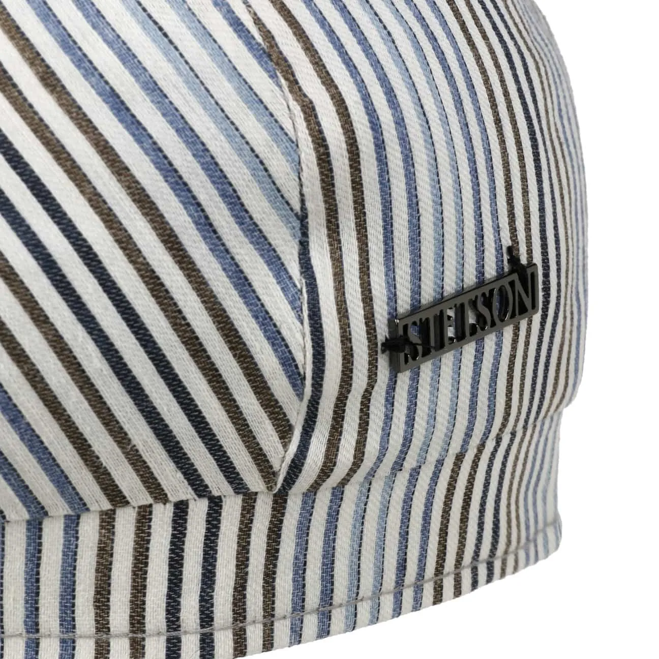 Accessoires Stetson Casquette Plate Hatteras Fresh Stripes par Stetson