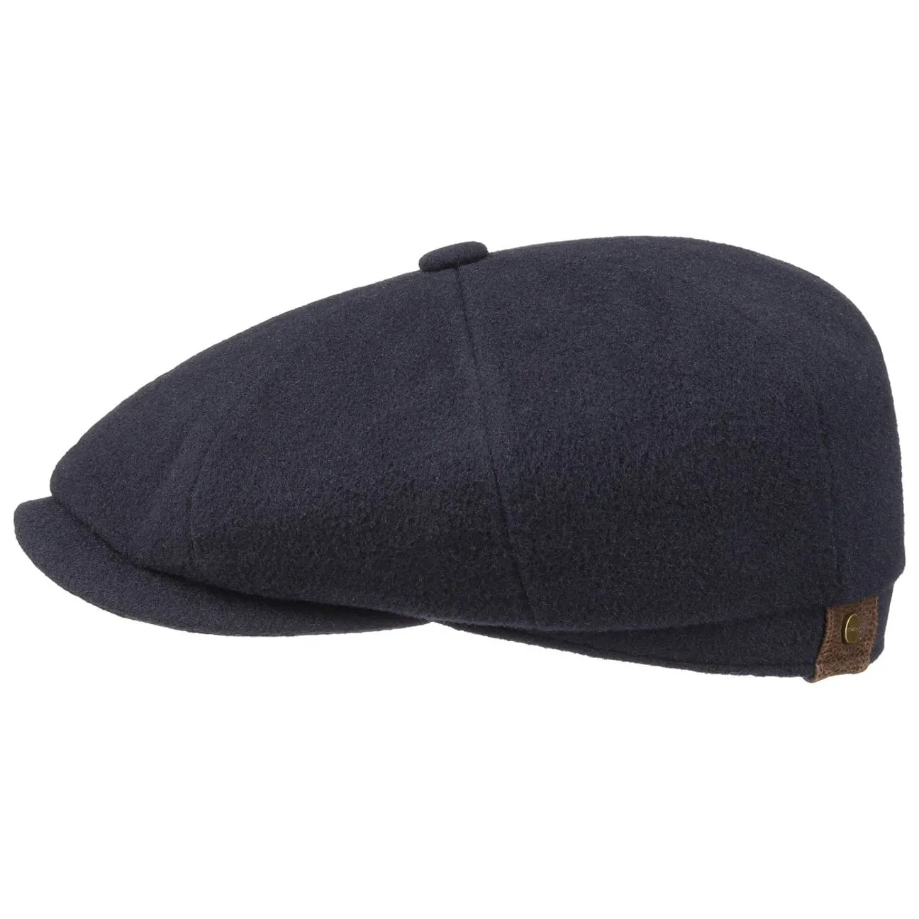 Accessoires Stetson Casquette Hatteras Noir Newsboy par Stetson