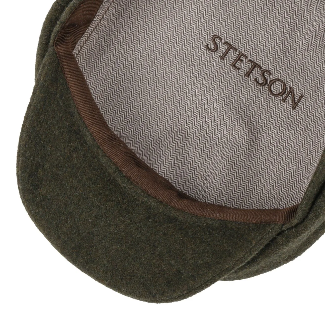 Accessoires Stetson Casquette Hatteras Noir Newsboy par Stetson