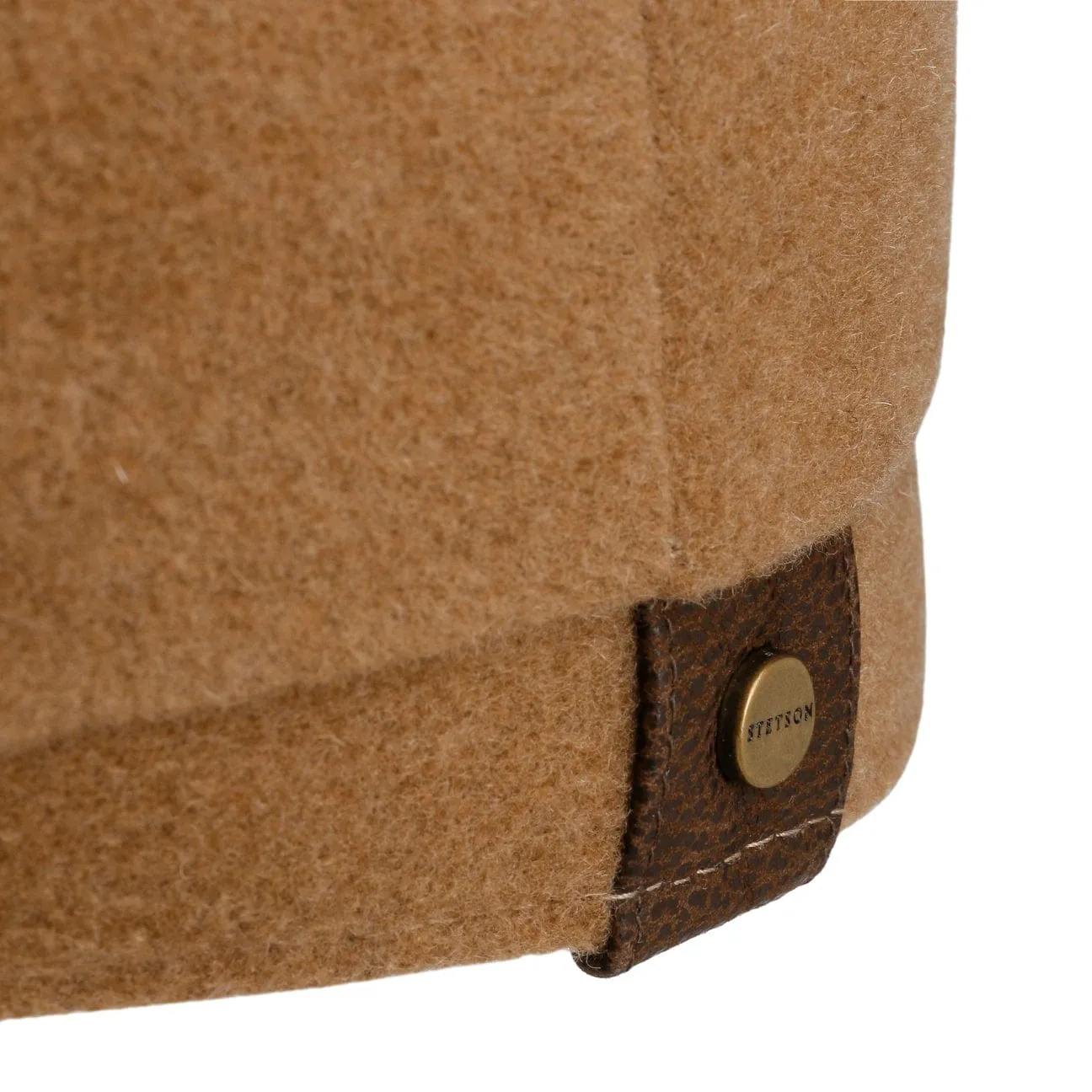 Accessoires Stetson Casquette Hatteras Noir Newsboy par Stetson