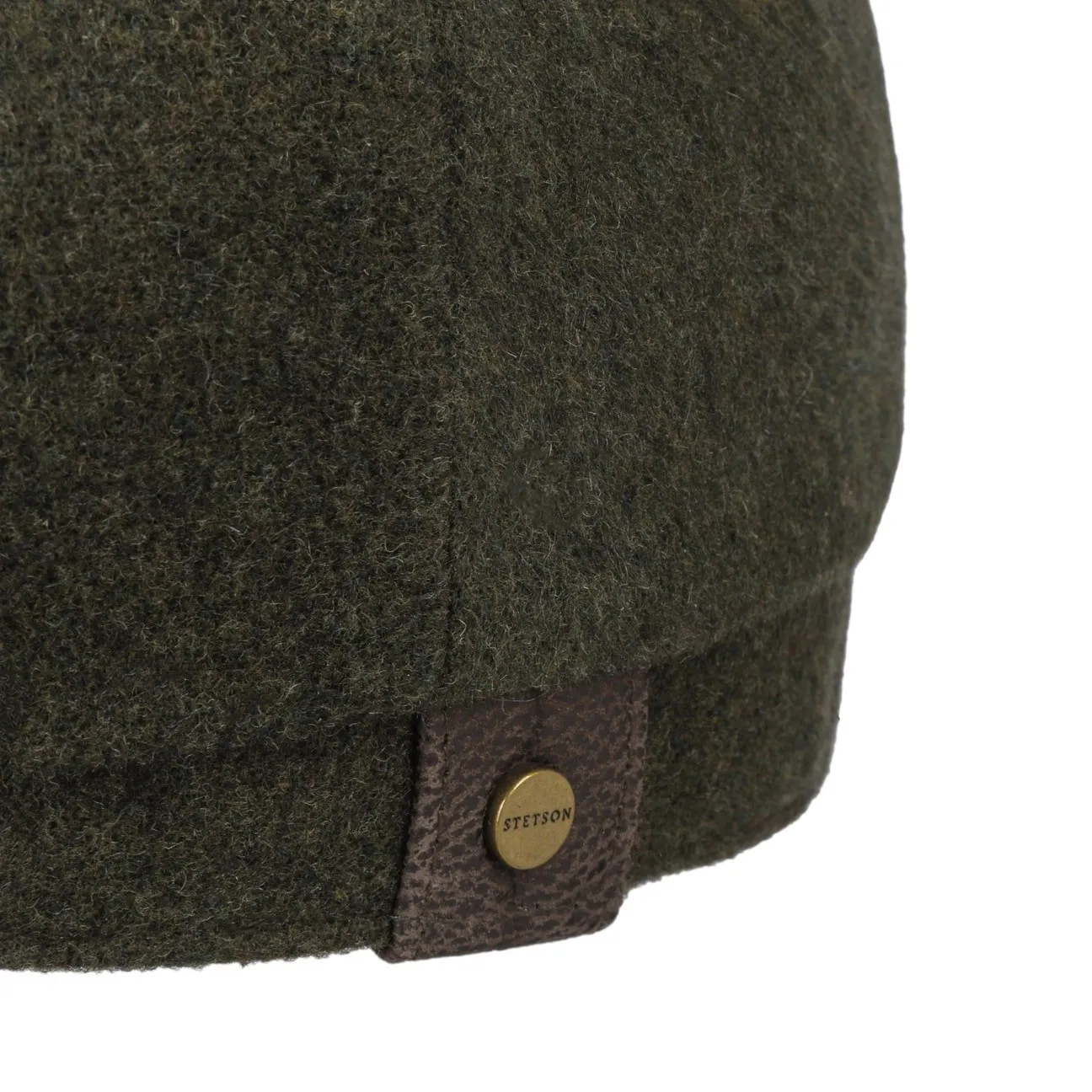 Accessoires Stetson Casquette Hatteras Noir Newsboy par Stetson