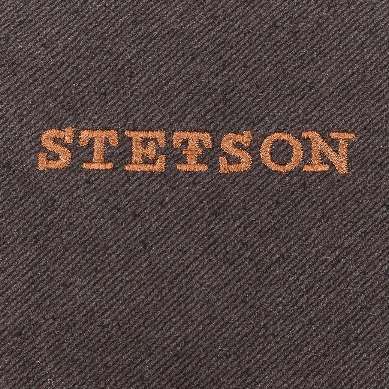 Accessoires Stetson Casquette Hatteras Noir Newsboy par Stetson