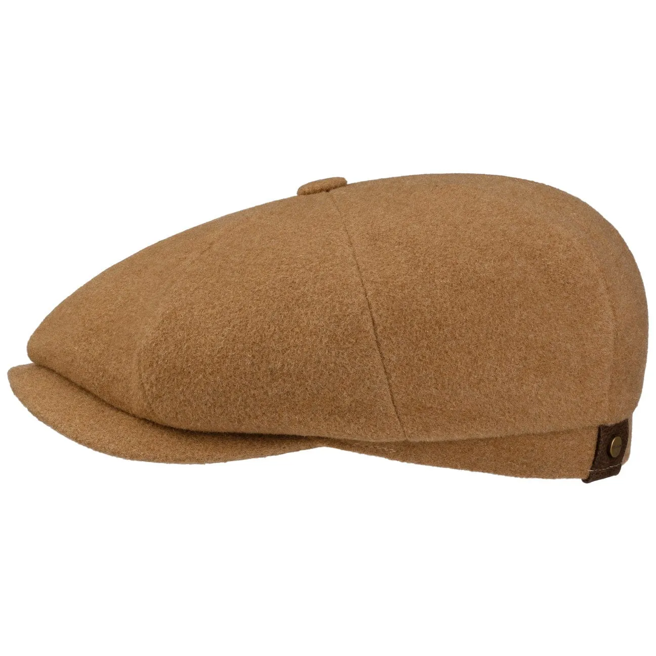 Accessoires Stetson Casquette Hatteras Noir Newsboy par Stetson