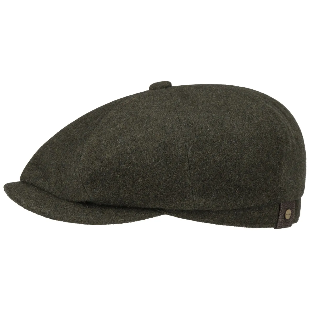 Accessoires Stetson Casquette Hatteras Noir Newsboy par Stetson