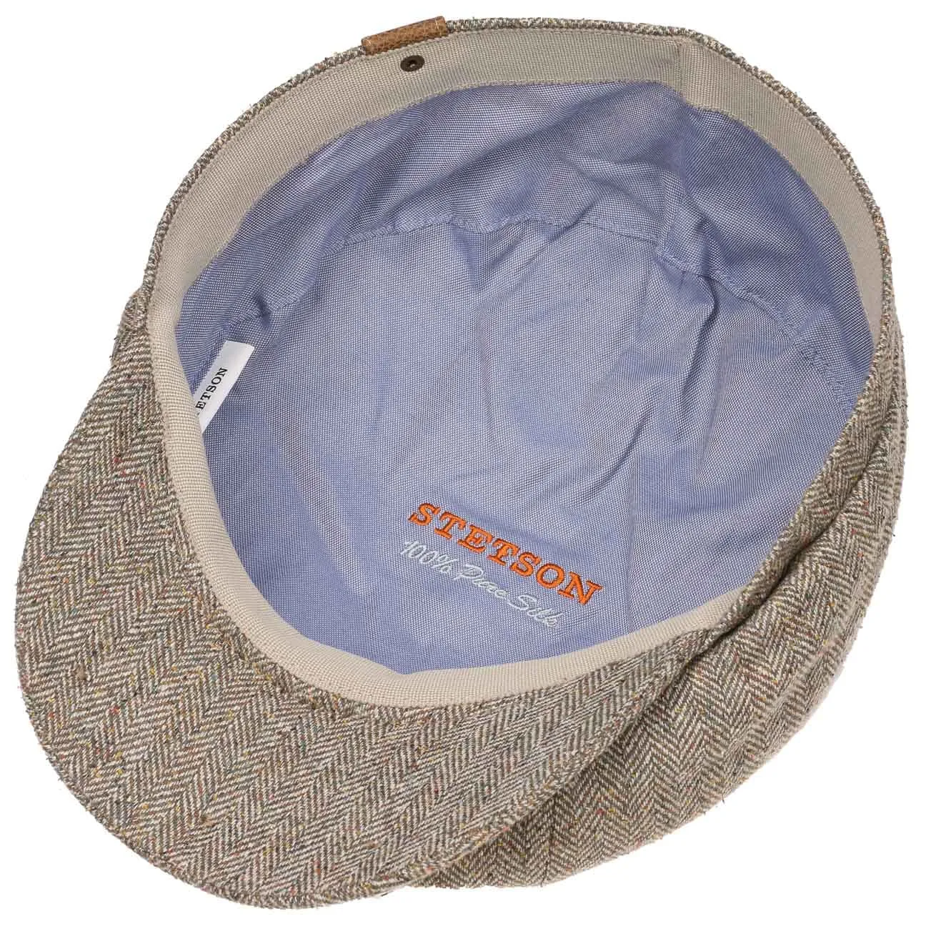 Accessoires Stetson - Casquette plate en soie Hatteras par Stetson