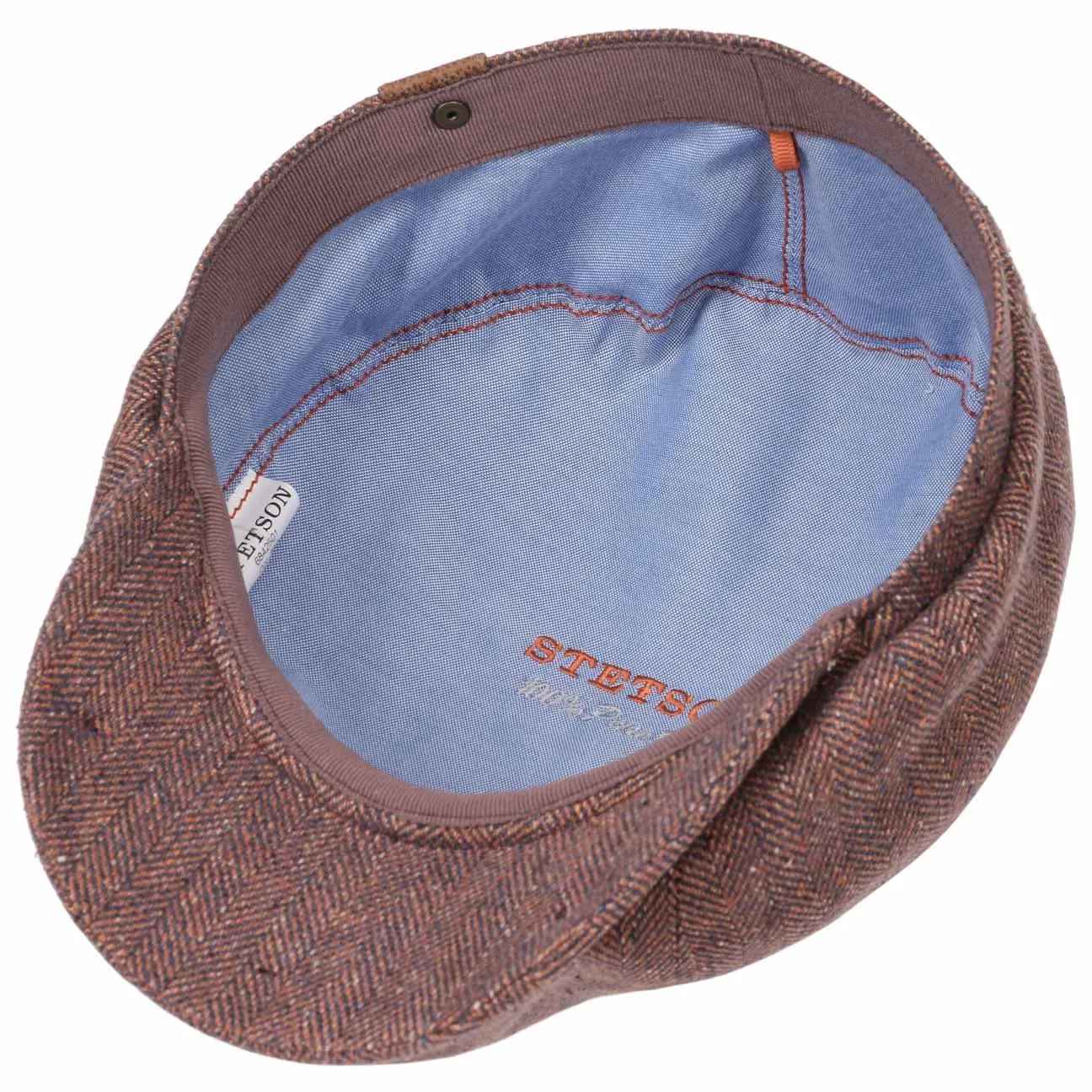 Accessoires Stetson - Casquette plate en soie Hatteras par Stetson