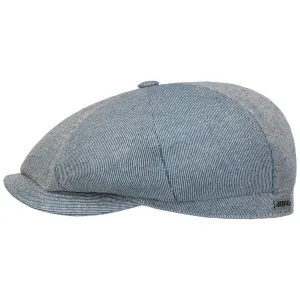 Stetson Accessories Hatteras Summer Twill Flat Cap by Stetson