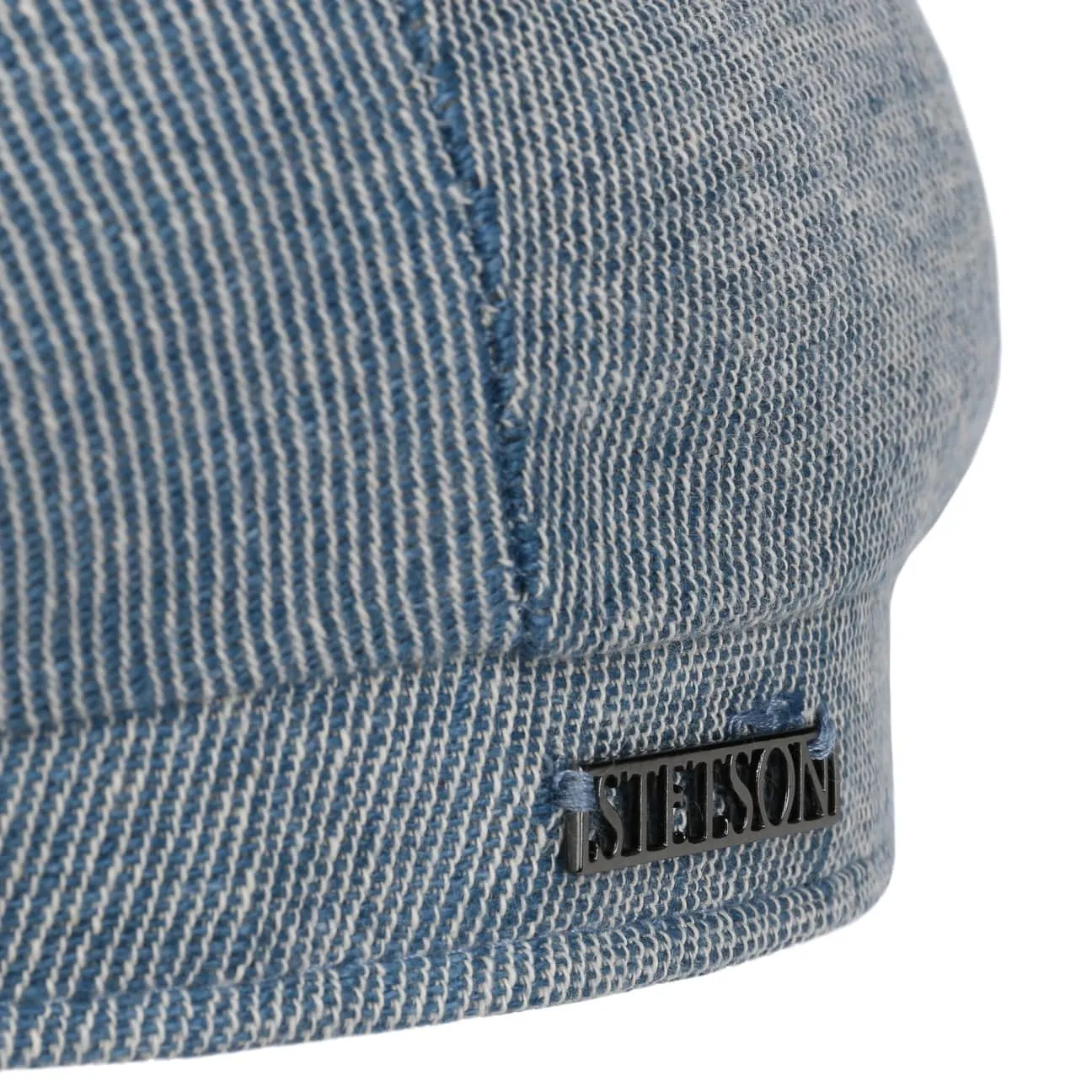 Accessoires Stetson Casquette plate en twill d'été Hatteras par Stetson