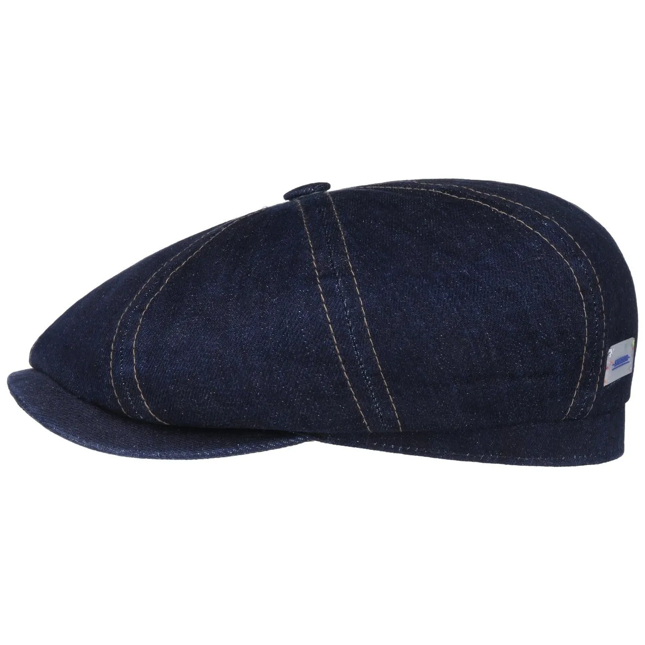 Accessoires Stetson Casquette Plate en Denim Durable Hatteras par Stetson