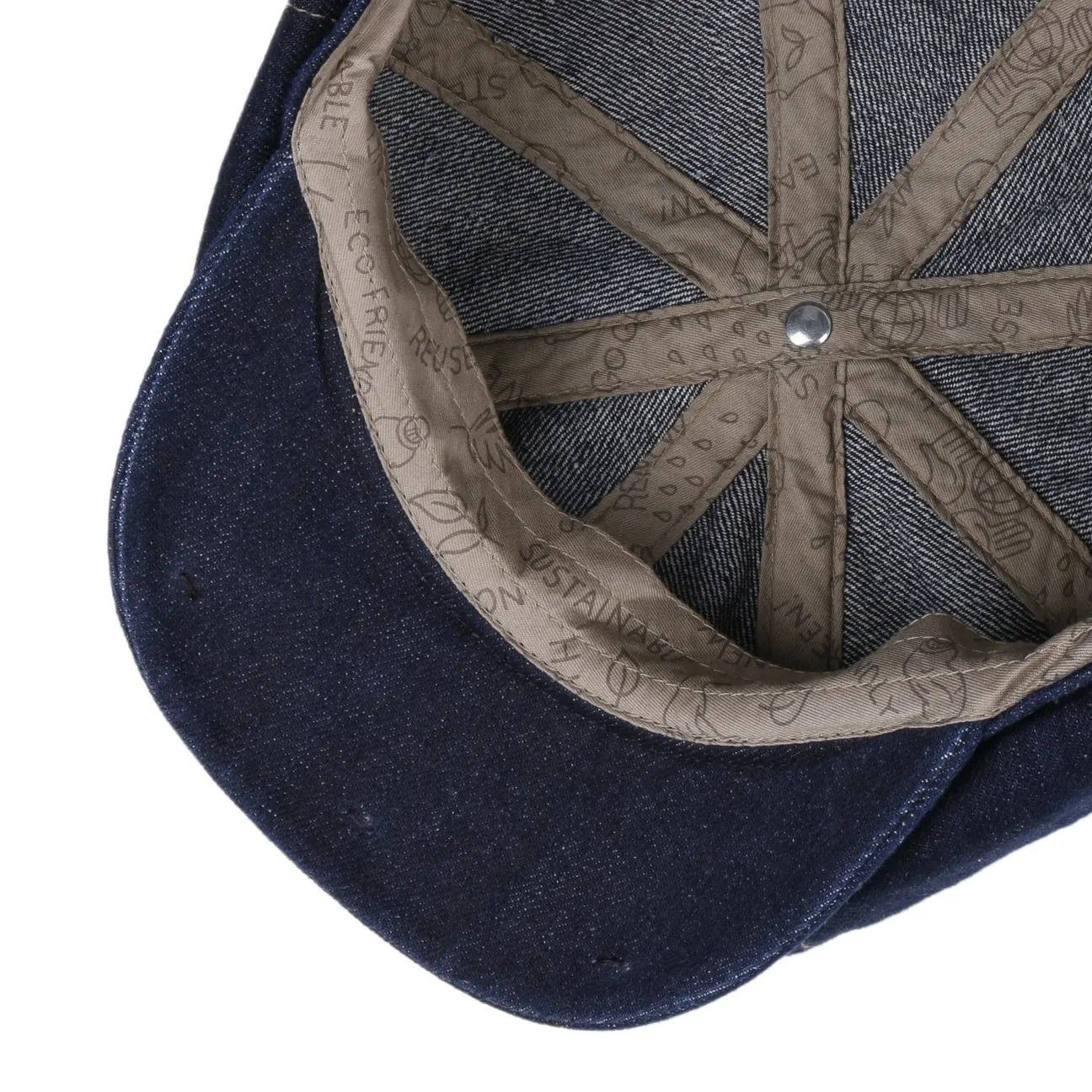 Accessoires Stetson Casquette Plate en Denim Durable Hatteras par Stetson