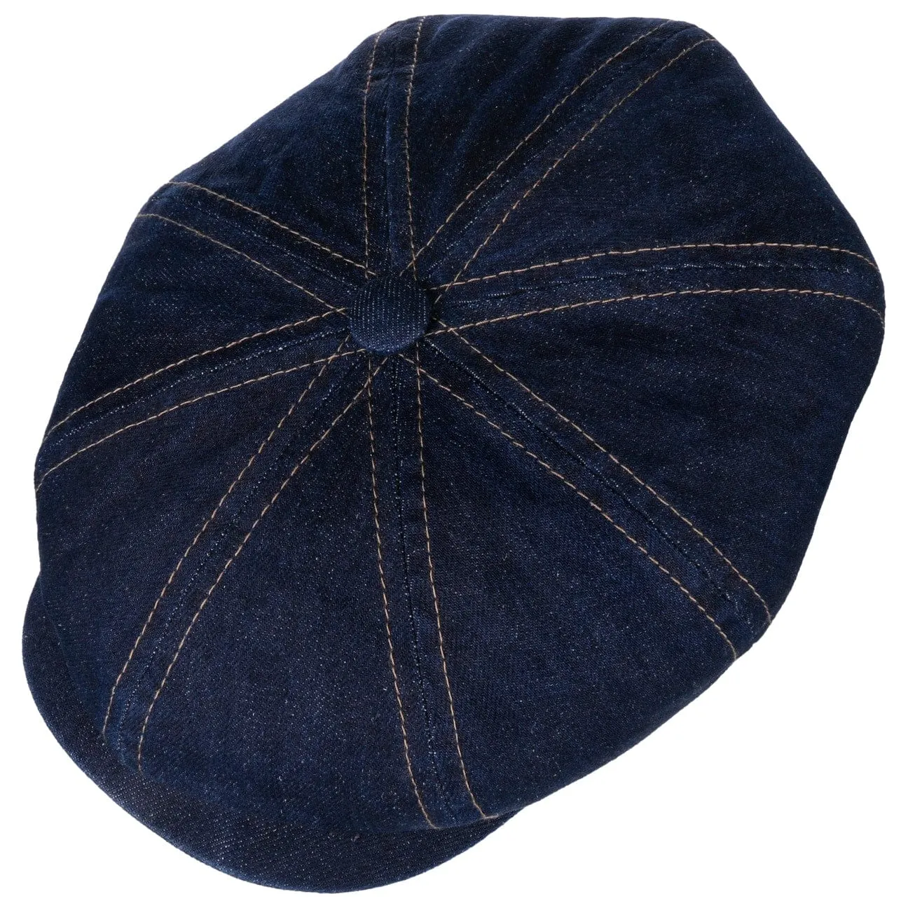 Accessoires Stetson Casquette Plate en Denim Durable Hatteras par Stetson