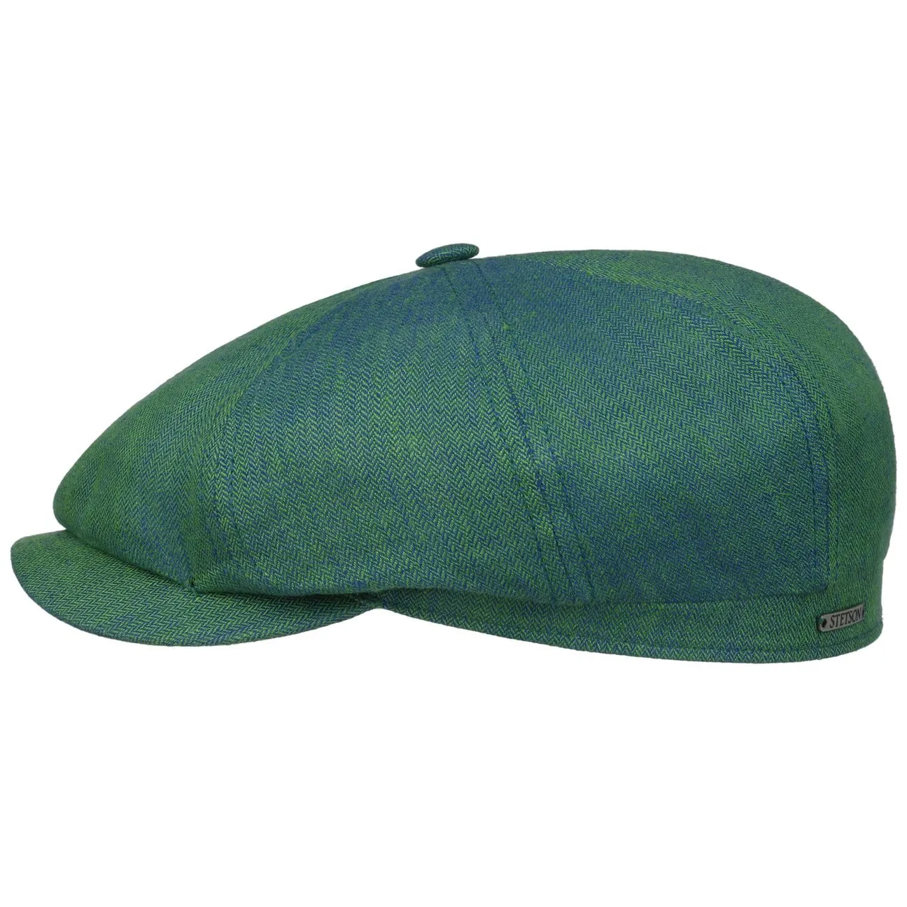 Accessoires Stetson Casquette Plate Unie Hatteras en Lin par Stetson