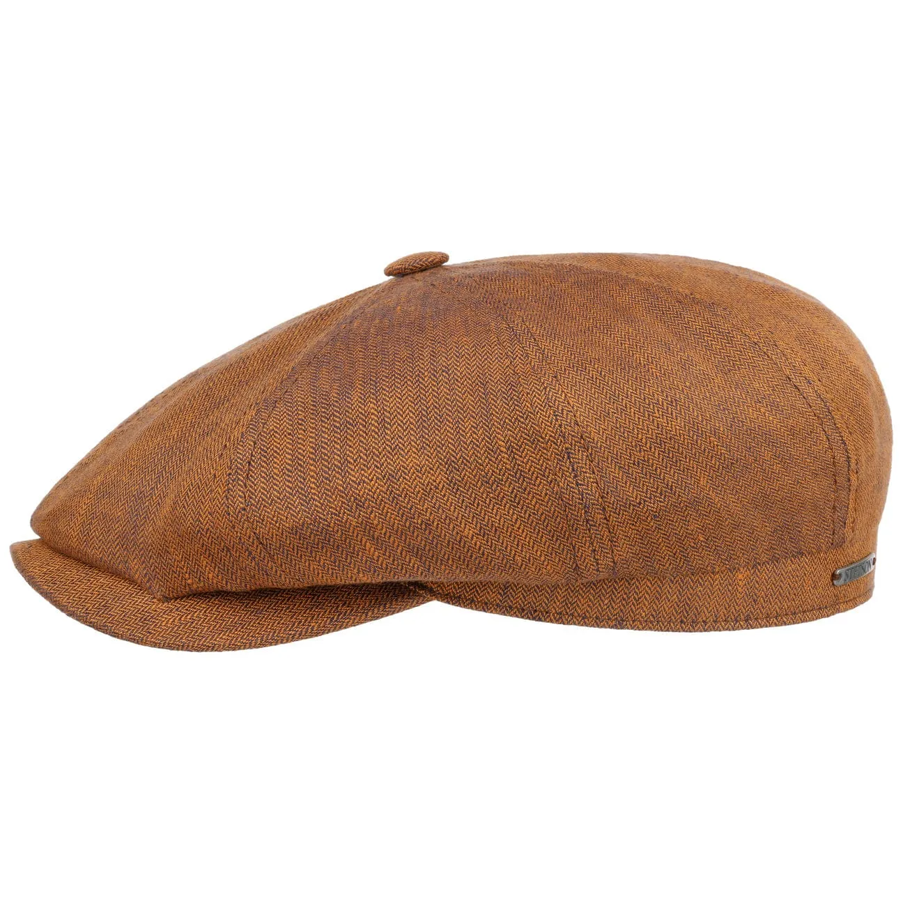 Accessoires Stetson Casquette Plate Unie Hatteras en Lin par Stetson
