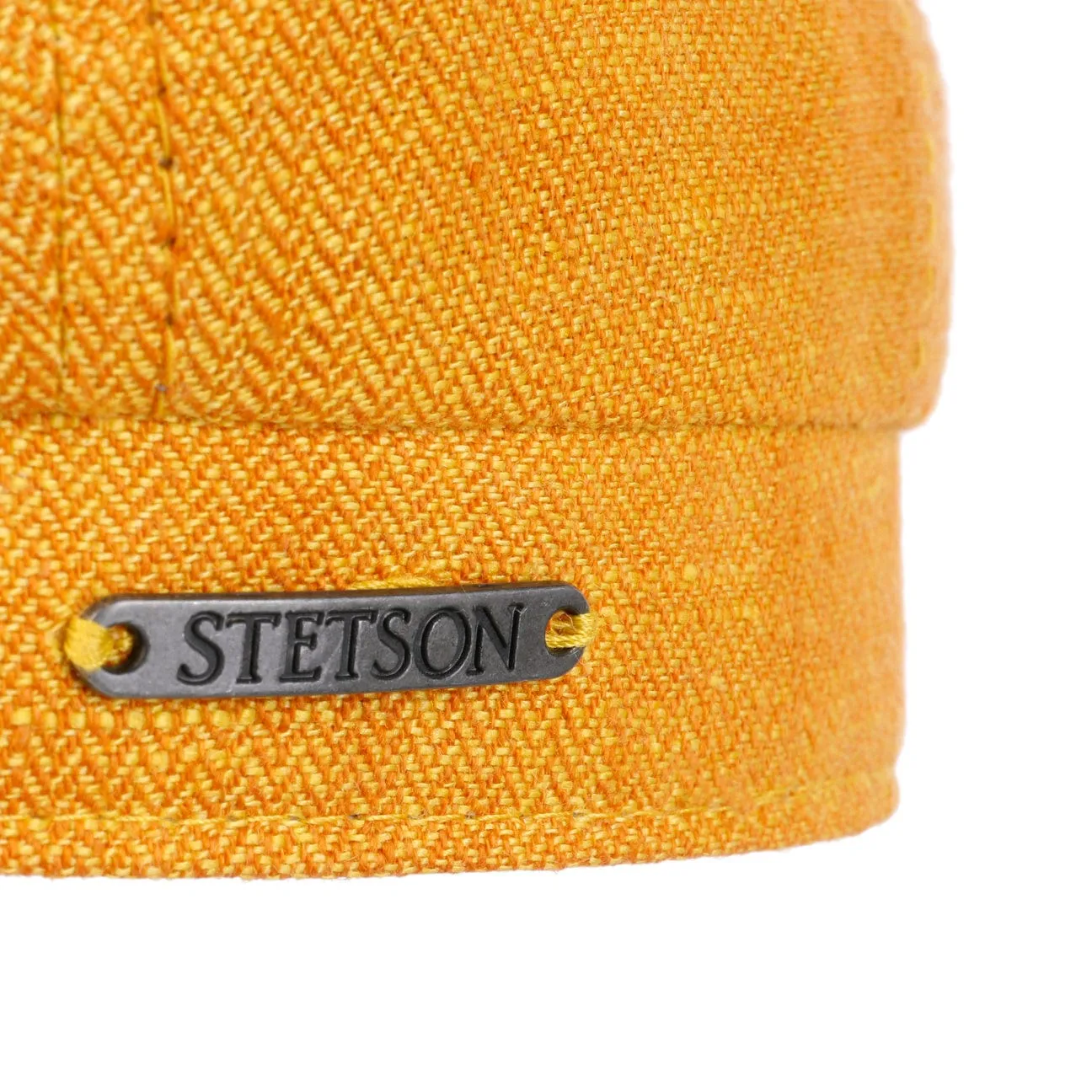 Accessoires Stetson Casquette Plate Unie Hatteras en Lin par Stetson