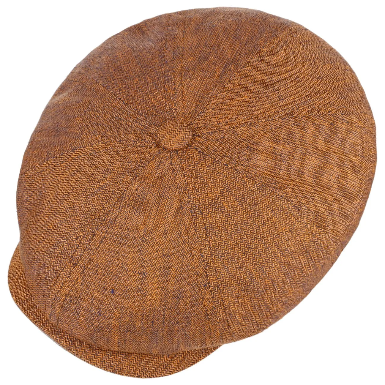 Accessoires Stetson Casquette Plate Unie Hatteras en Lin par Stetson