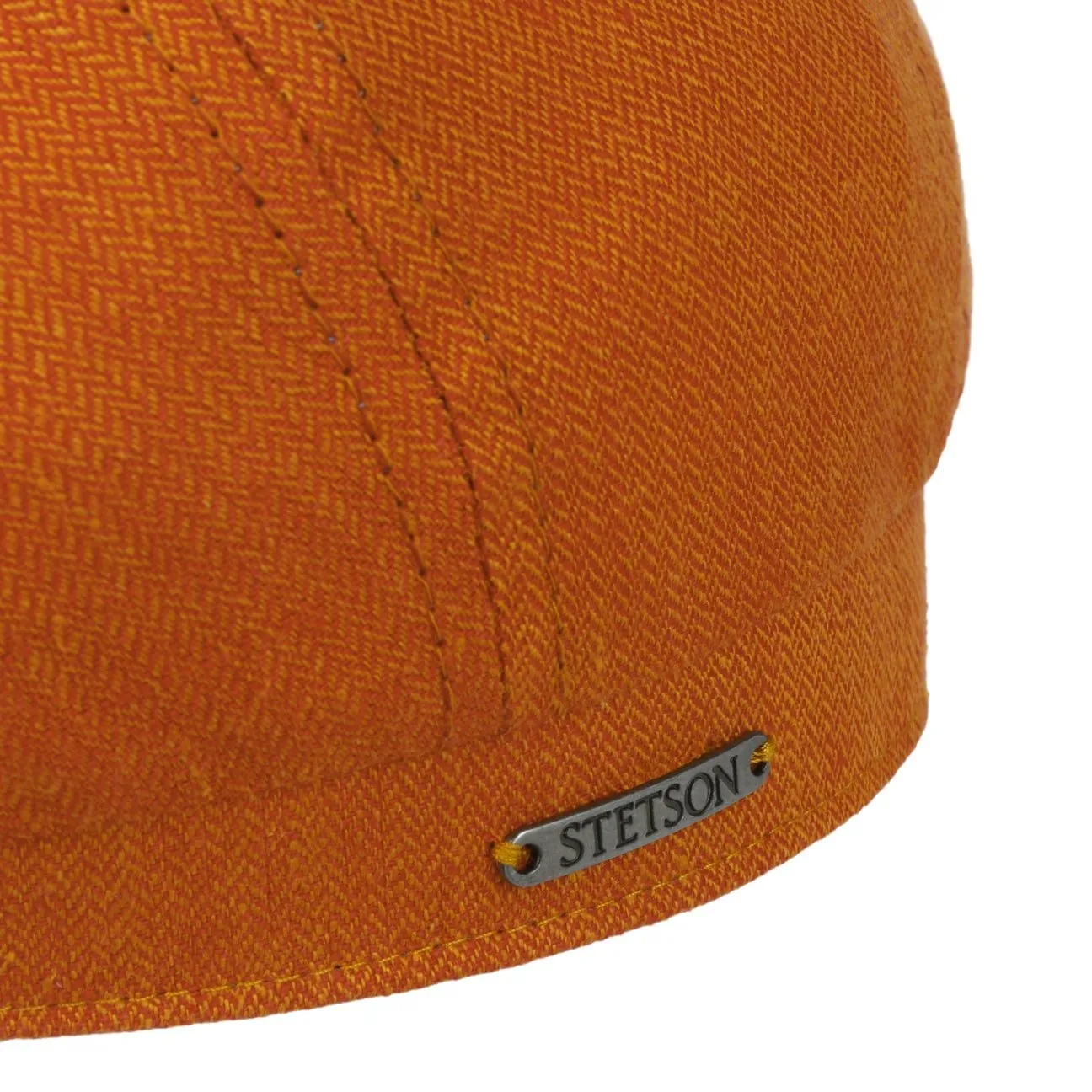 Accessoires Stetson Casquette Plate Unie Hatteras en Lin par Stetson