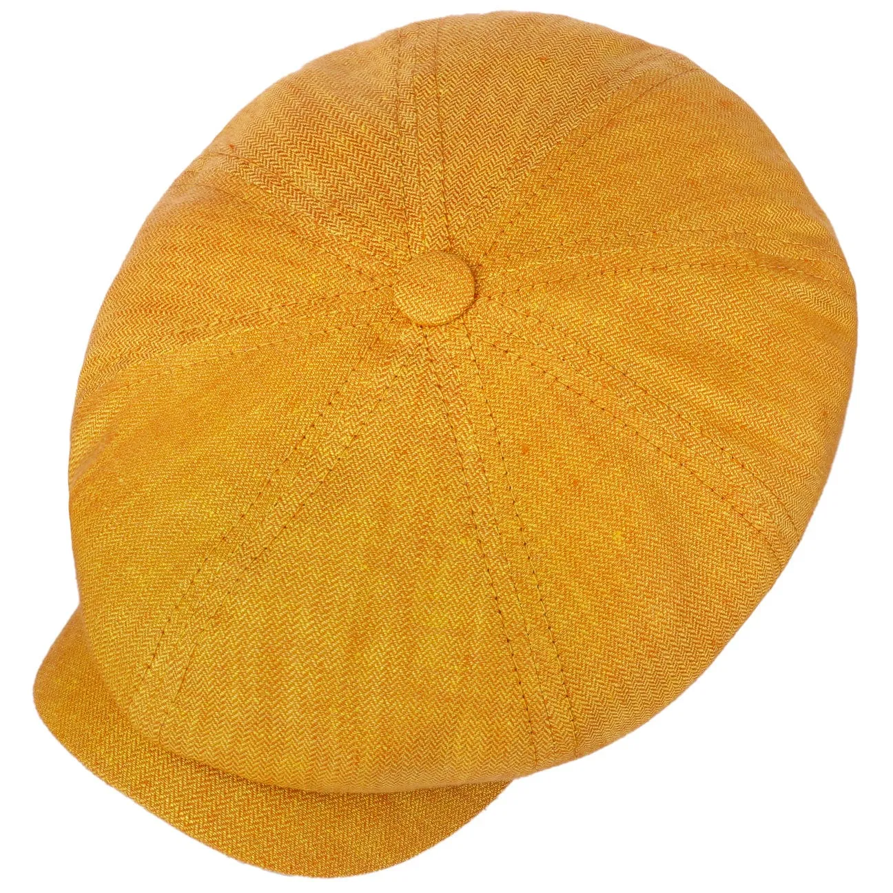 Accessoires Stetson Casquette Plate Unie Hatteras en Lin par Stetson