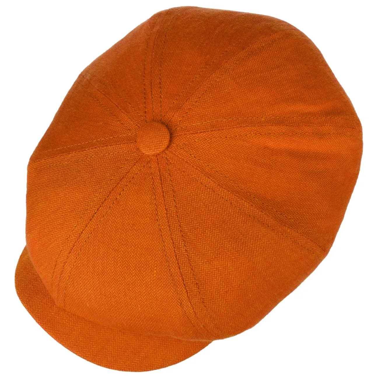 Accessoires Stetson Casquette Plate Unie Hatteras en Lin par Stetson
