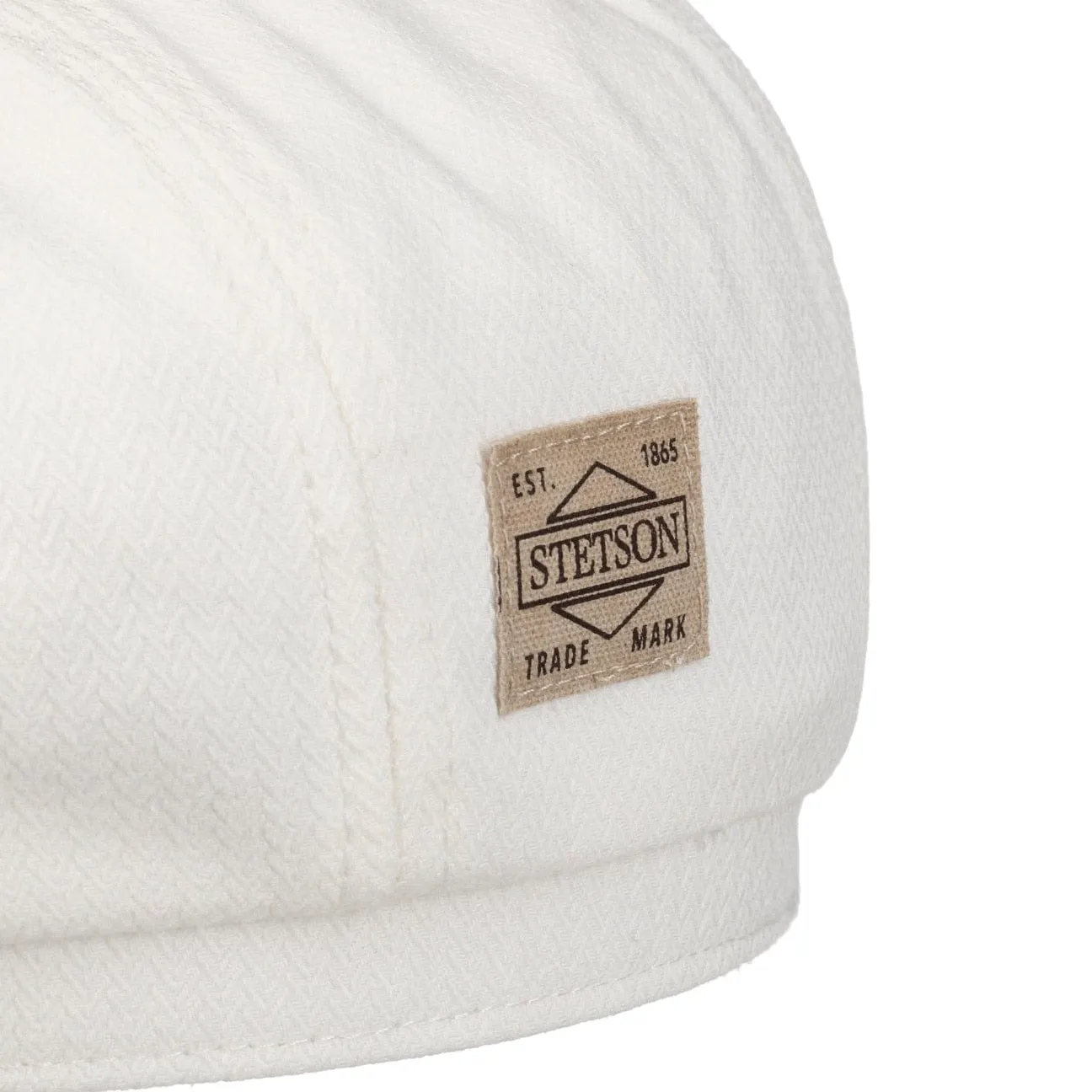 Accessoires Stetson Casquette plate en coton non doublée Hatteras par Stetson